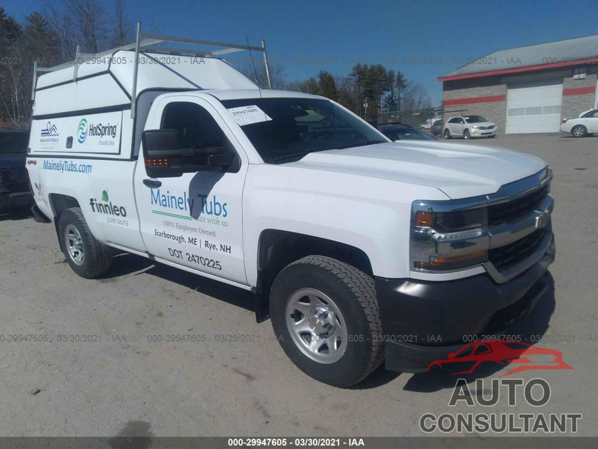 CHEVROLET SILVERADO 1500 2018 - 1GCNKNEC5JZ274243