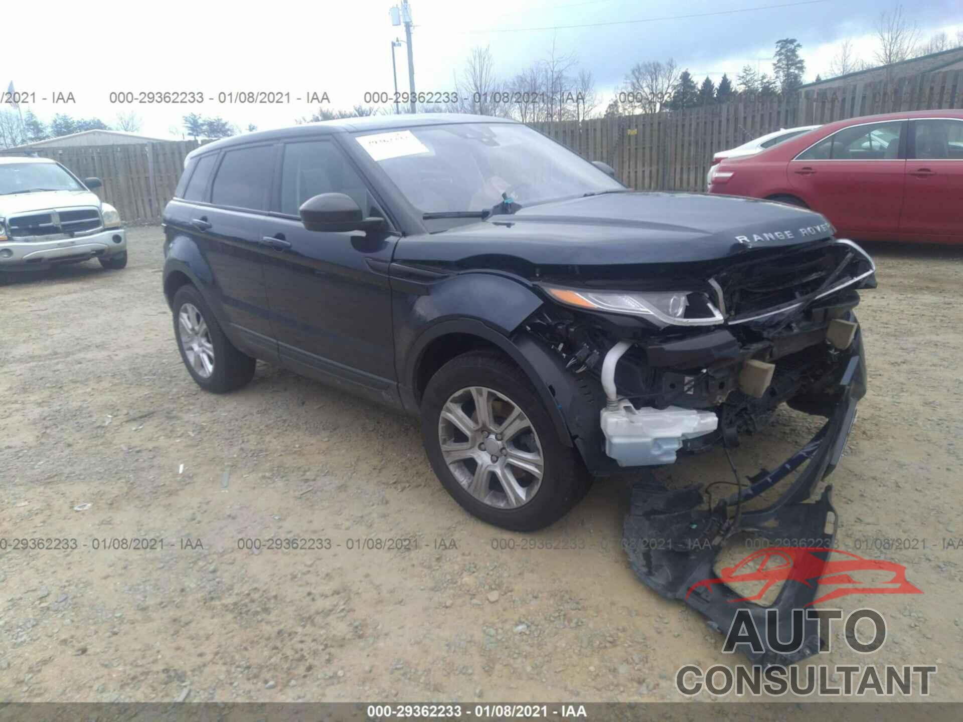 LAND ROVER RANGE ROVER EVOQUE 2018 - SALVP2RX0JH294962