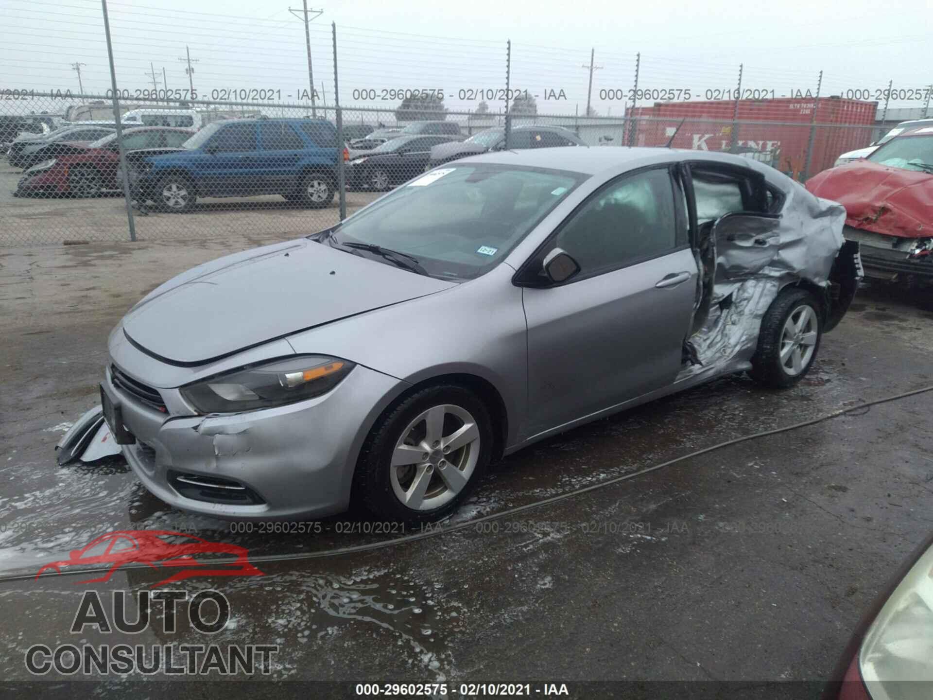 DODGE DART 2016 - 1C3CDFBB6GD667441