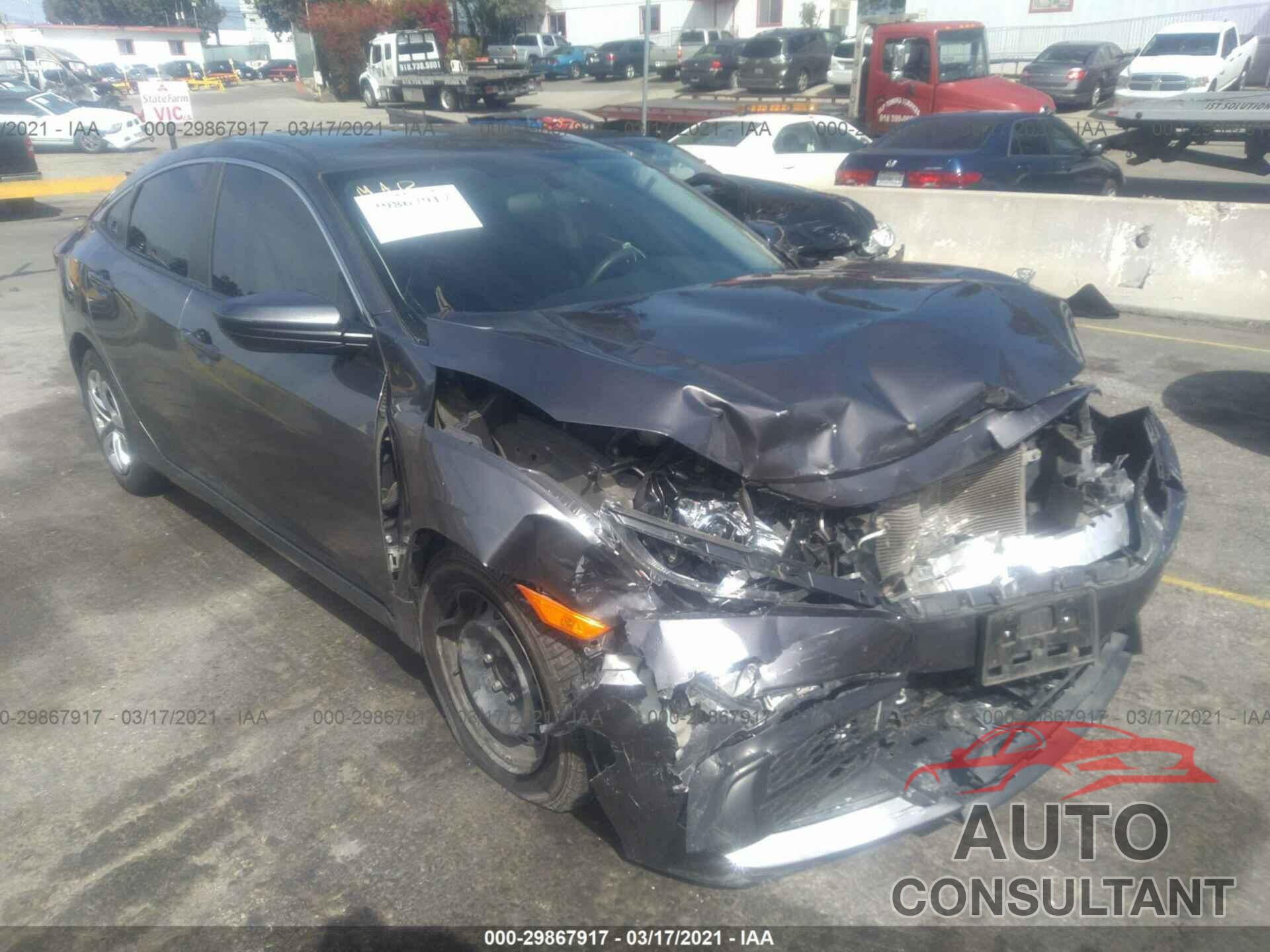 HONDA CIVIC SEDAN 2018 - 2HGFC2F51JH531920