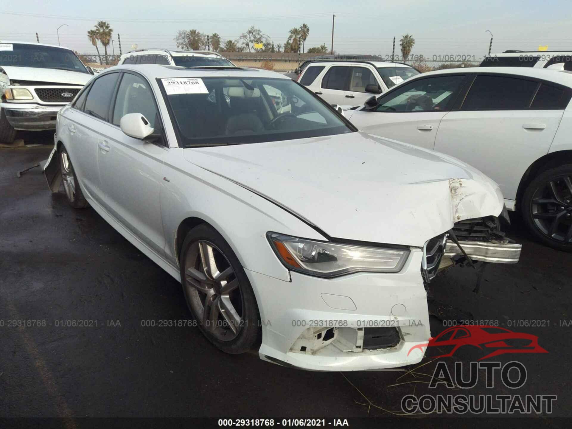 AUDI A6 2016 - WAUDFAFC3GN033592