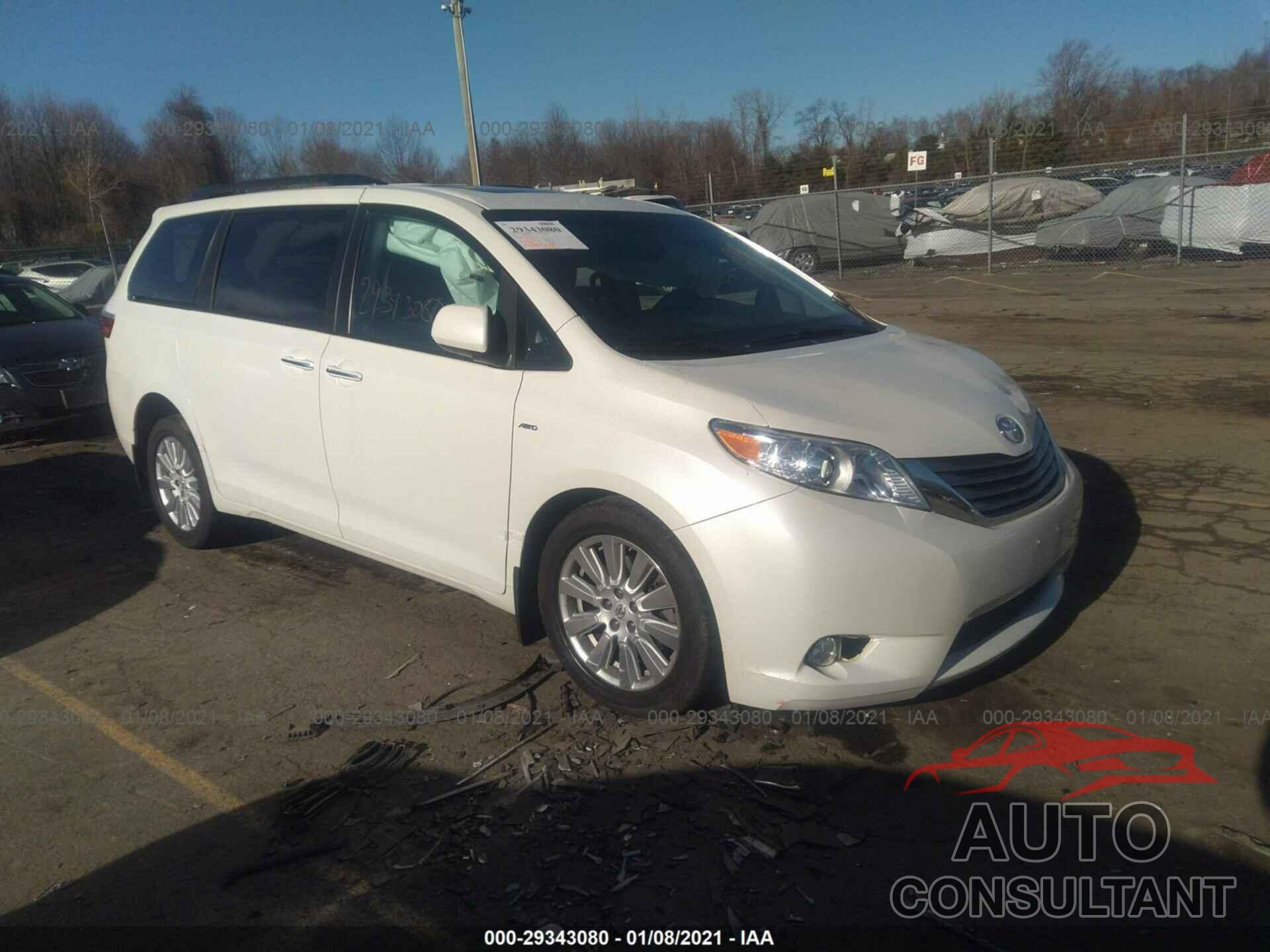 TOYOTA SIENNA 2017 - 5TDDZ3DC3HS184081