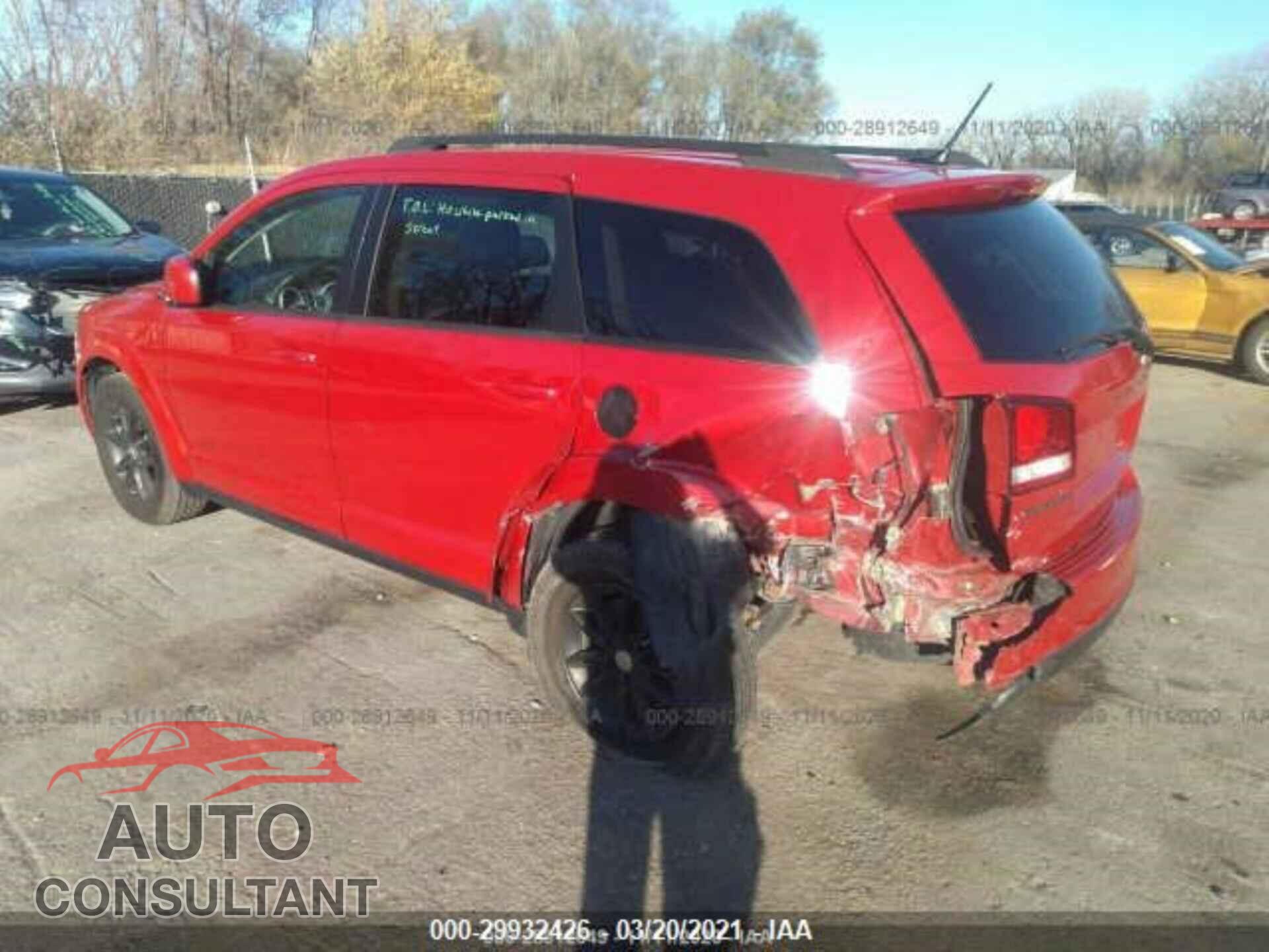 DODGE JOURNEY 2017 - 3C4PDCBB4HT565935