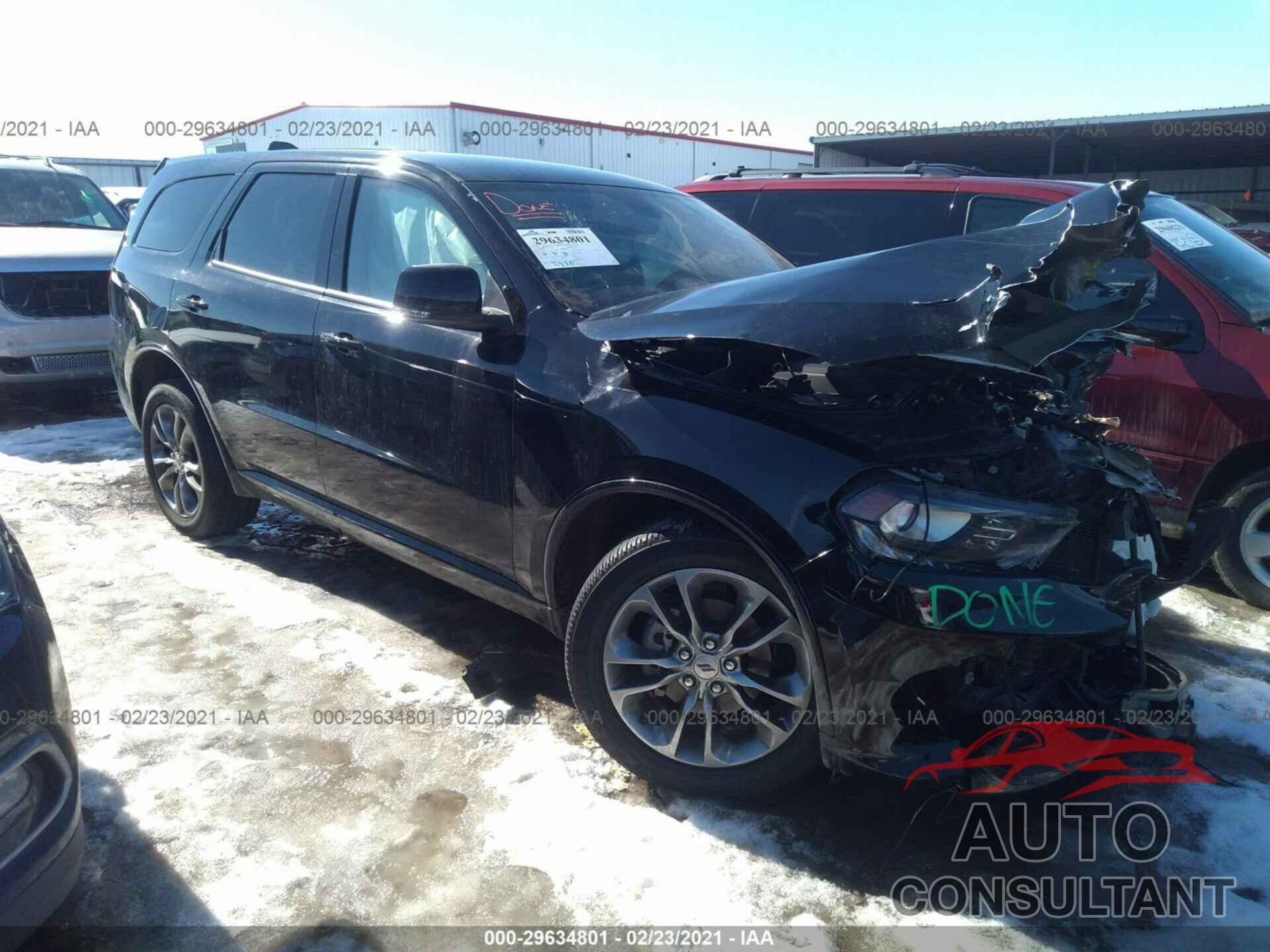 DODGE DURANGO 2020 - 1C4RDJDG9LC261560