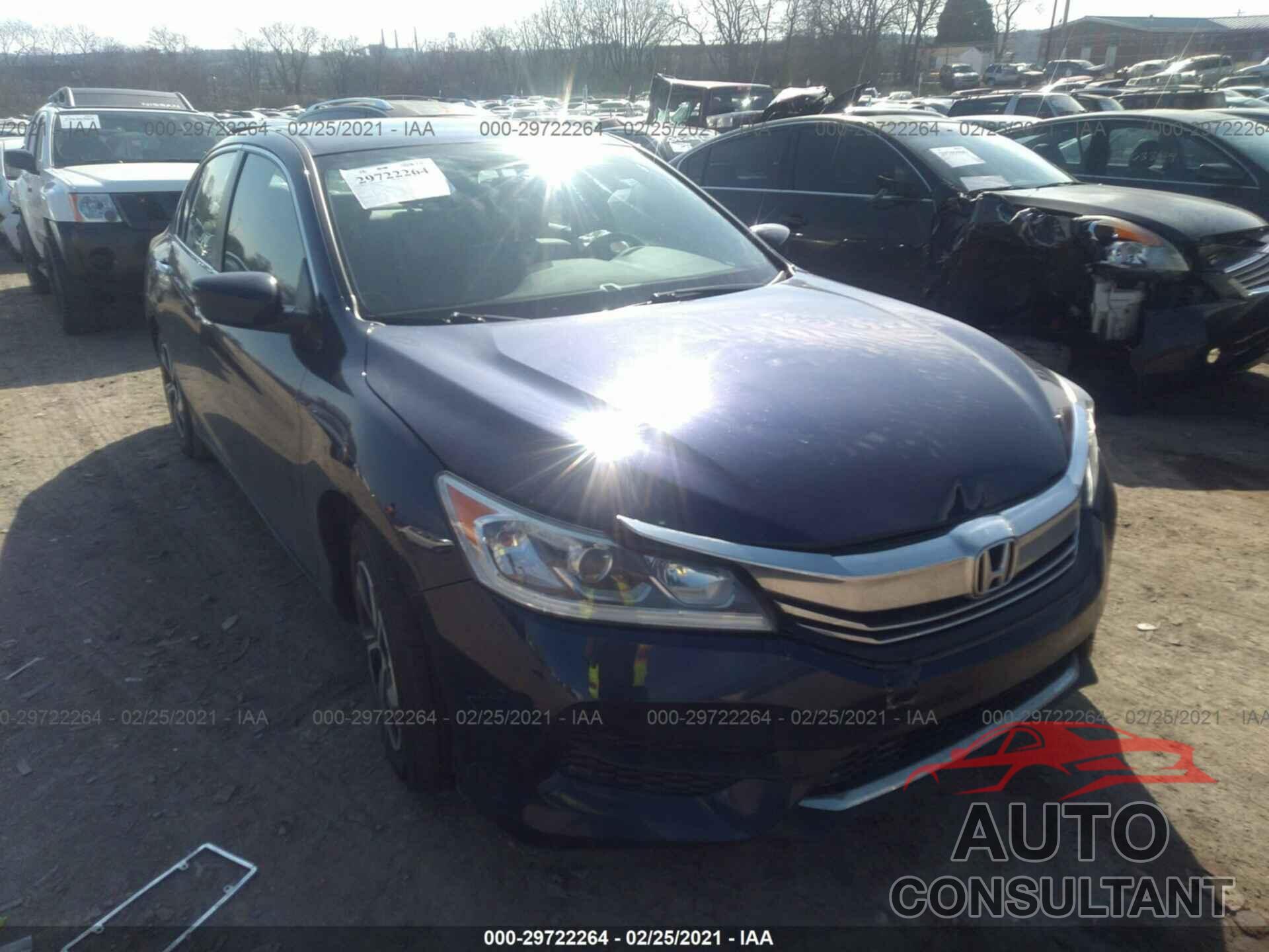 HONDA ACCORD SEDAN 2016 - 1HGCR2F39GA037733