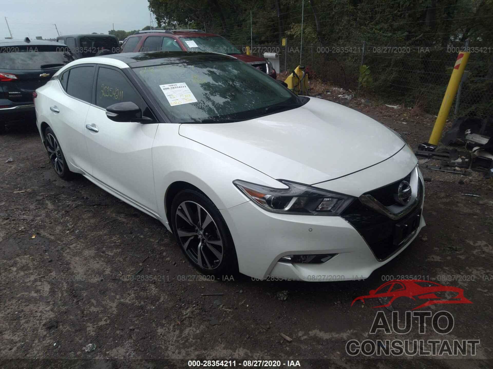 NISSAN MAXIMA 2017 - 1N4AA6AP5HC454020