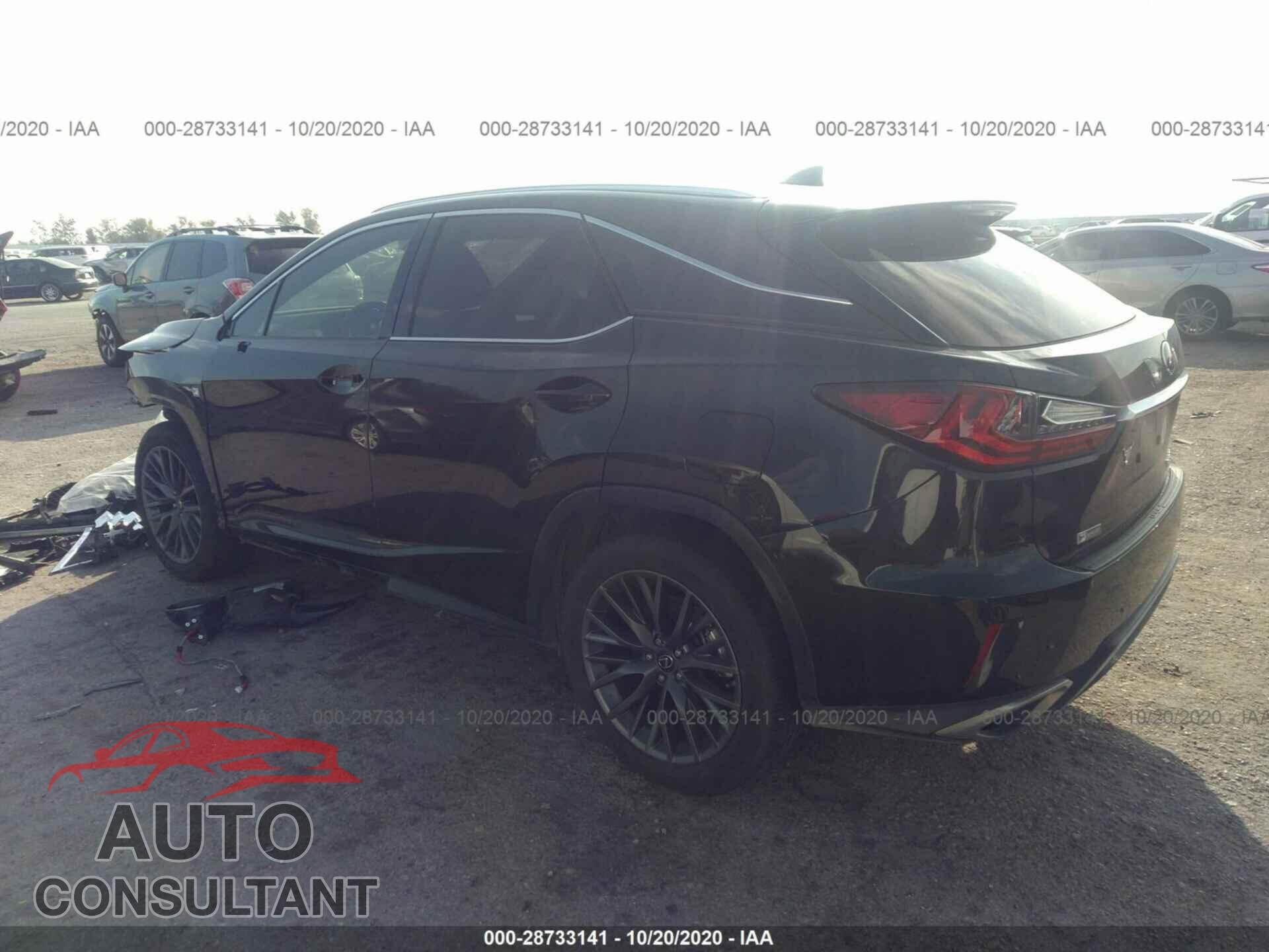 LEXUS RX 2017 - 2T2ZZMCA3HC056925