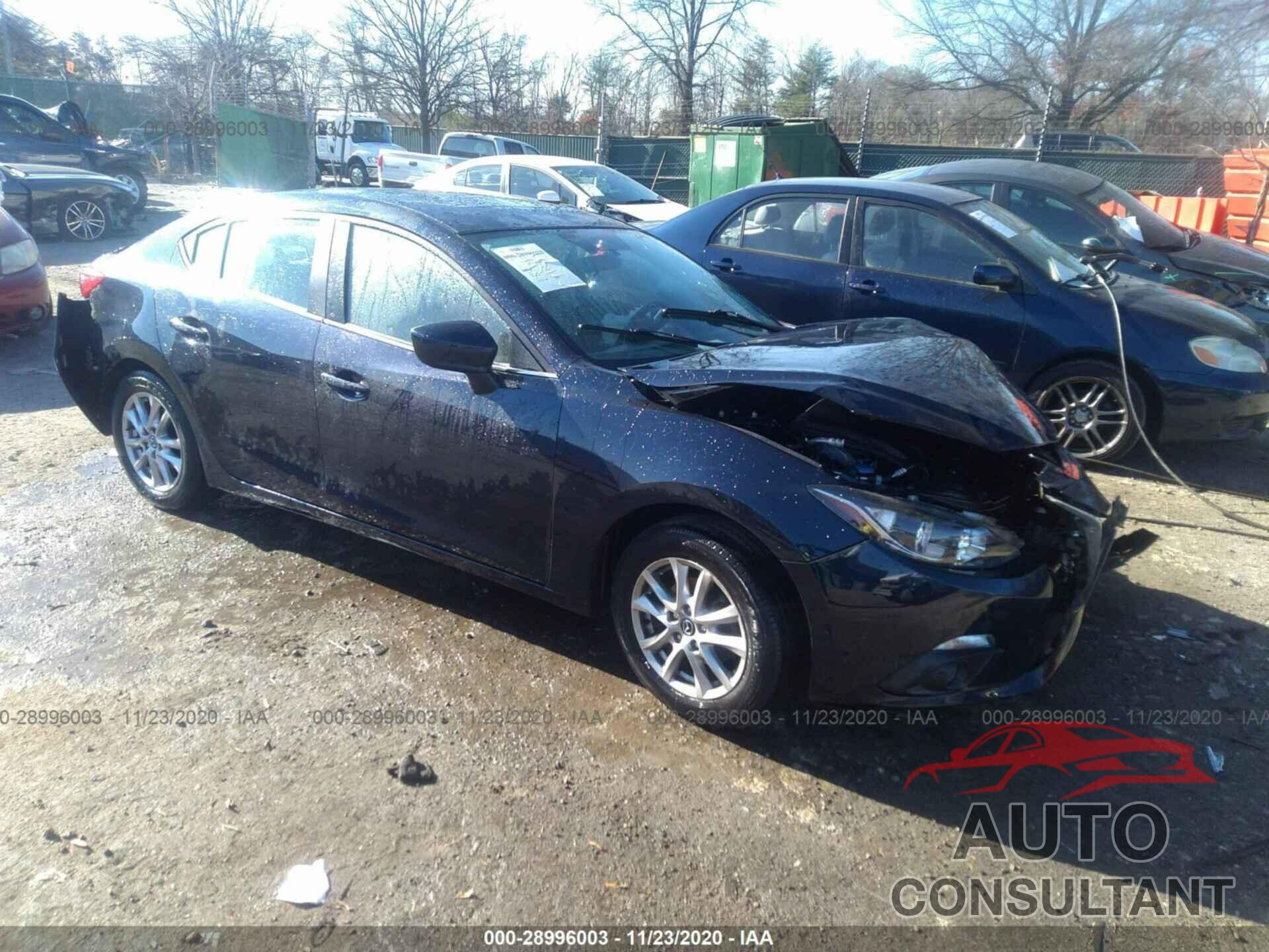 MAZDA MAZDA3 2016 - JM1BM1V77G1340968