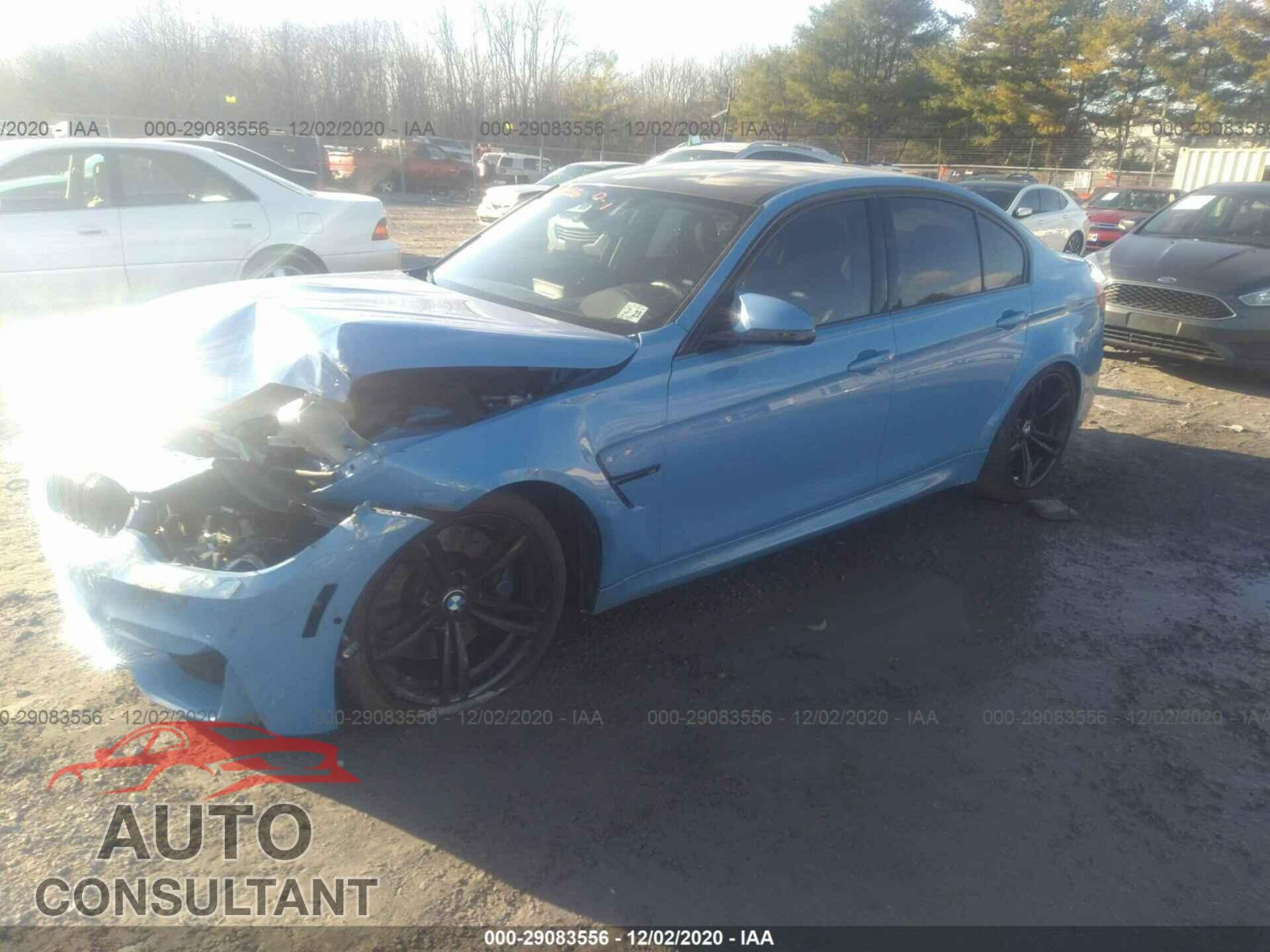 BMW M3 2016 - WBS8M9C51GP966841
