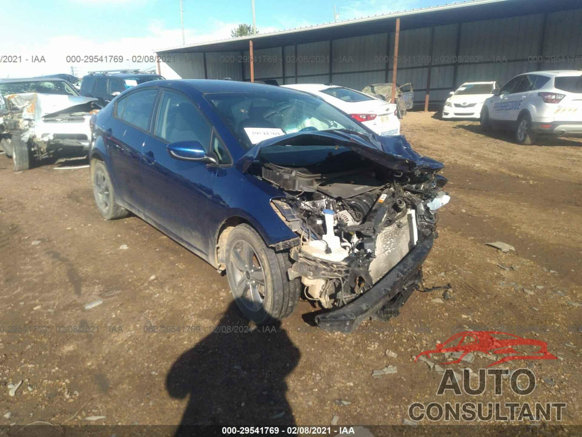 KIA FORTE 2018 - 3KPFL4A72JE250854