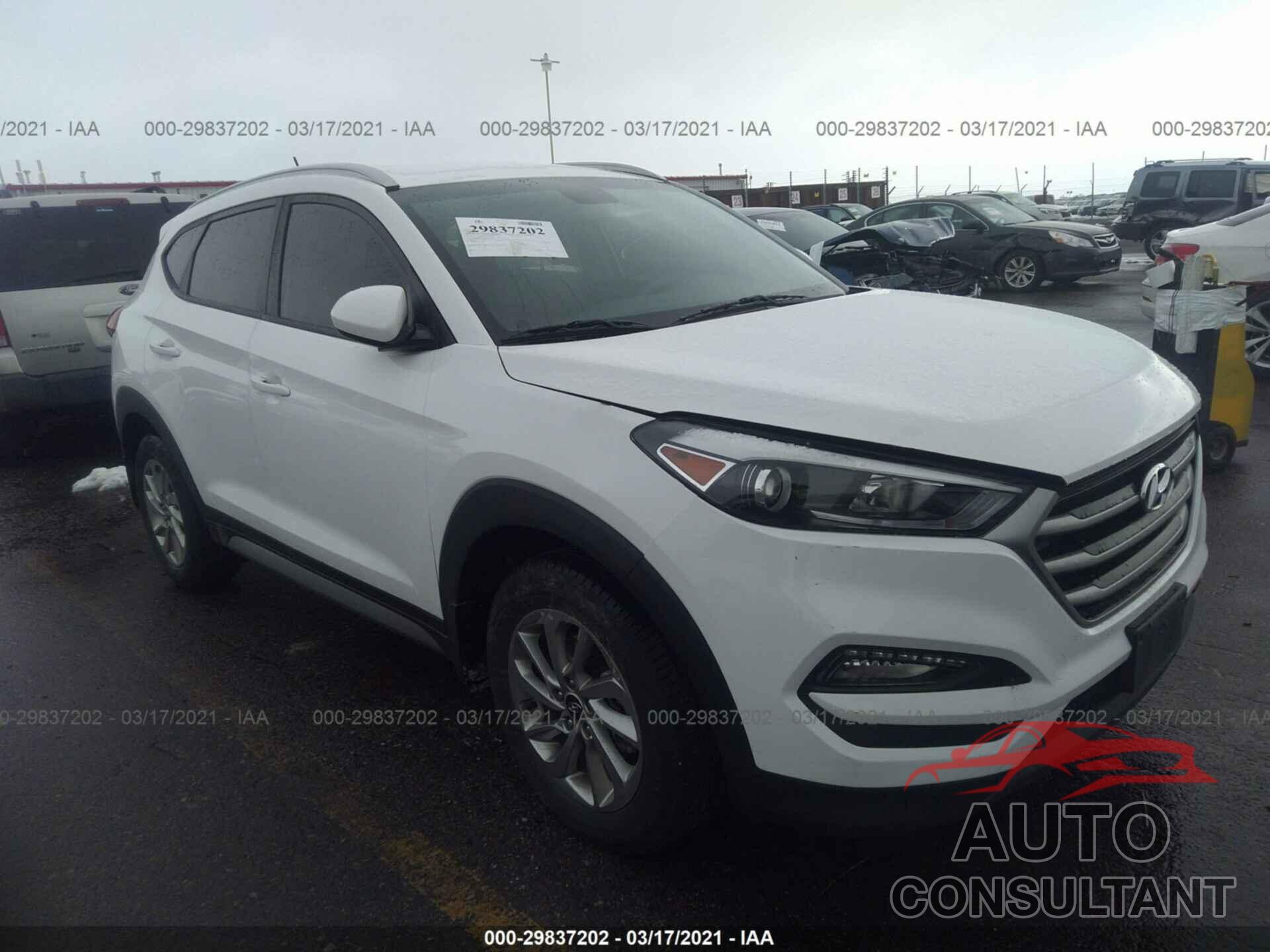 HYUNDAI TUCSON 2017 - KM8J3CA47HU287769