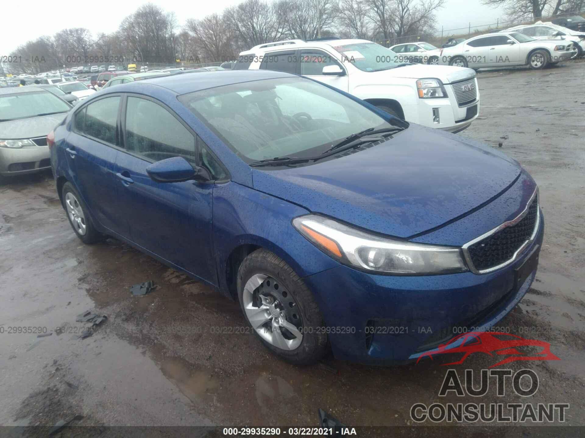 KIA FORTE 2018 - 3KPFK4A73JE241101