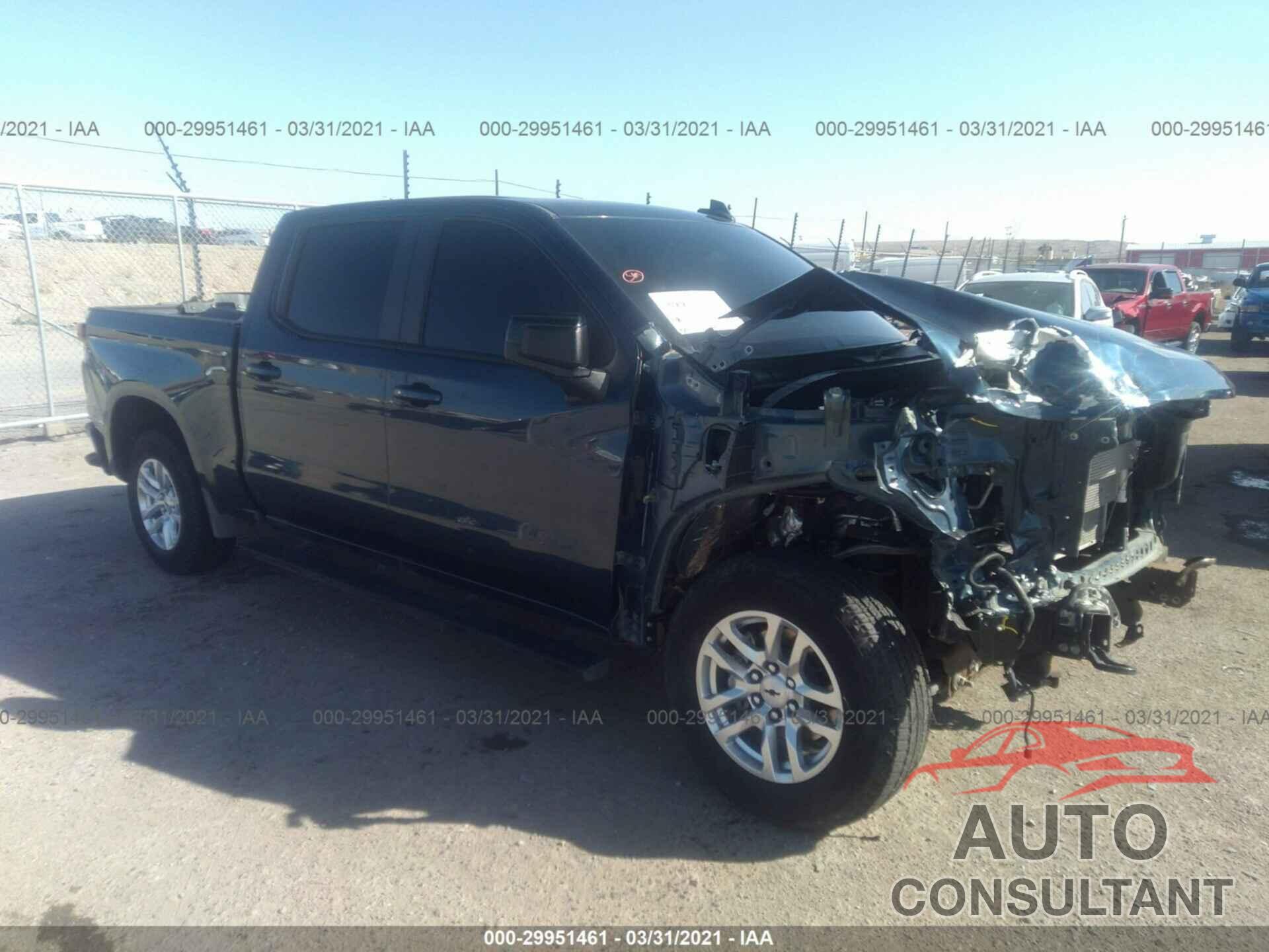 CHEVROLET SILVERADO 1500 2019 - 3GCUYEED6KG172521