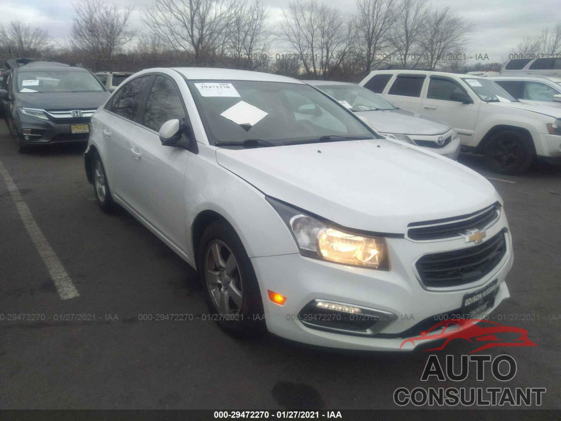 CHEVROLET CRUZE LIMITED 2016 - 1G1PE5SBXG7226455