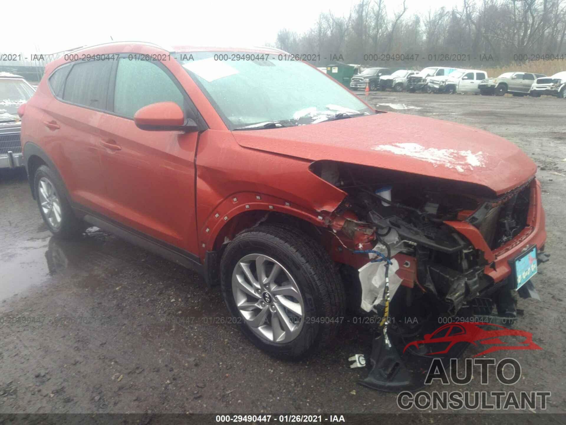 HYUNDAI TUCSON 2016 - KM8J3CA40GU227377