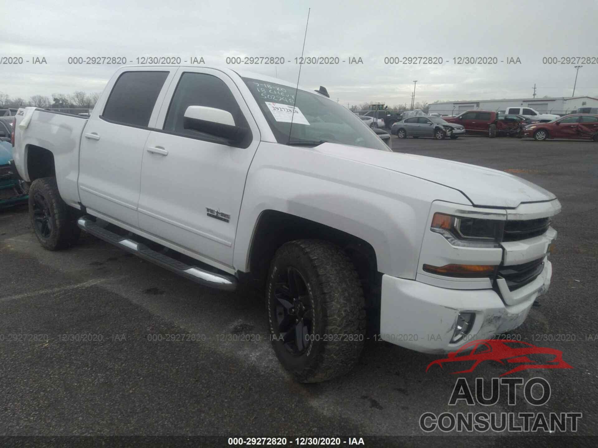 CHEVROLET SILVERADO 1500 2018 - 3GCUKREC8JG502948