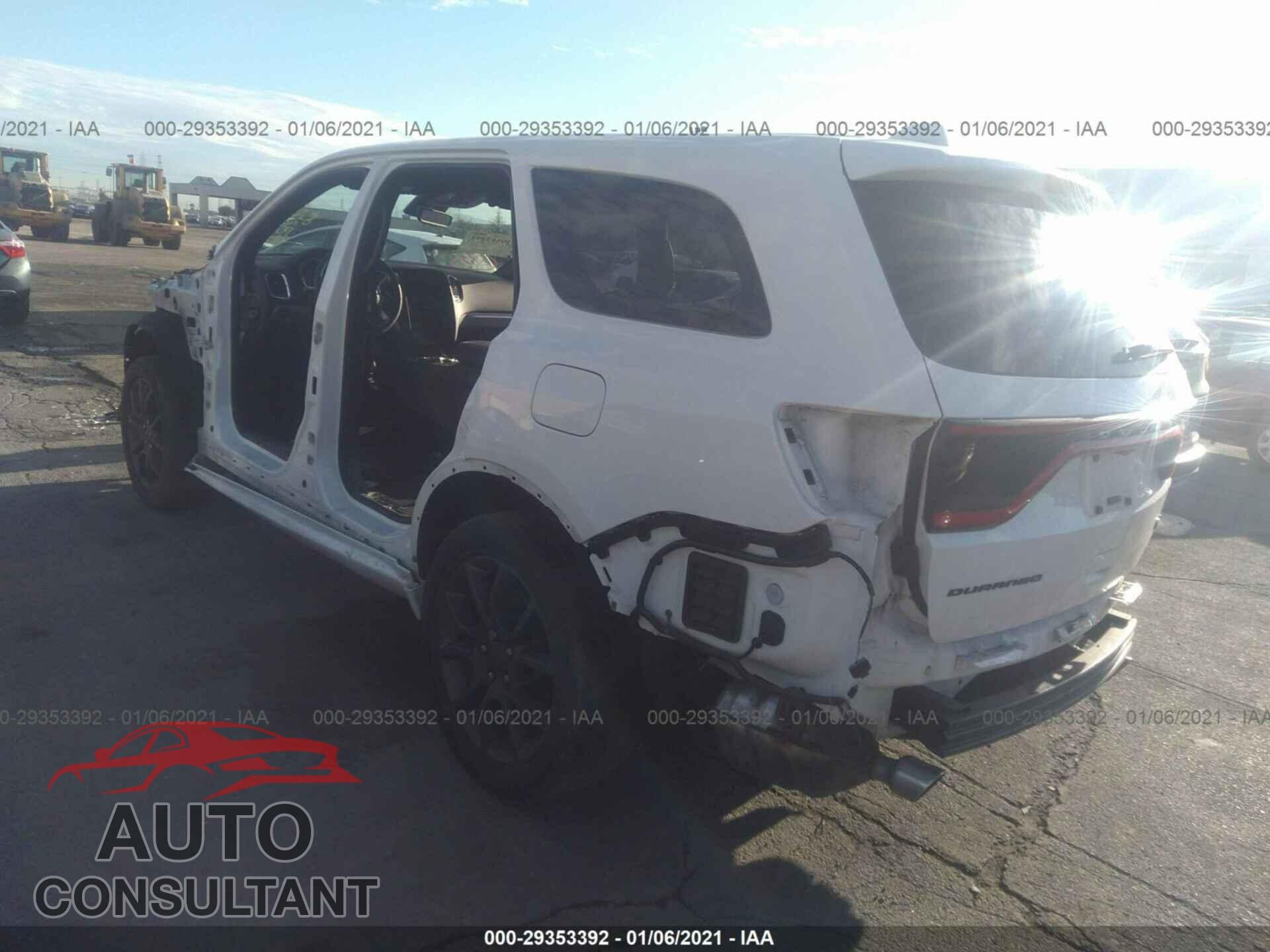 DODGE DURANGO 2017 - 1C4SDHCT4HC838687