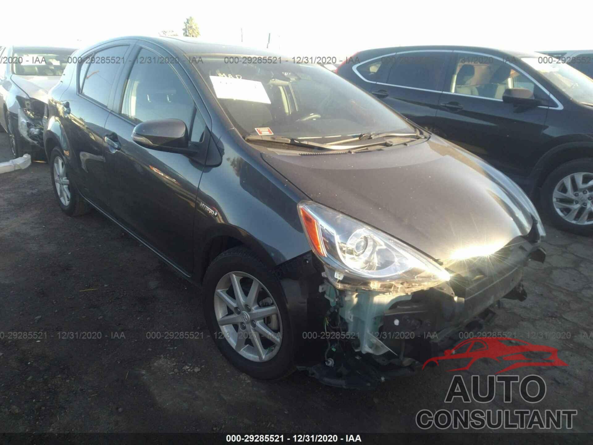 TOYOTA PRIUS C 2016 - JTDKDTB34G1589502