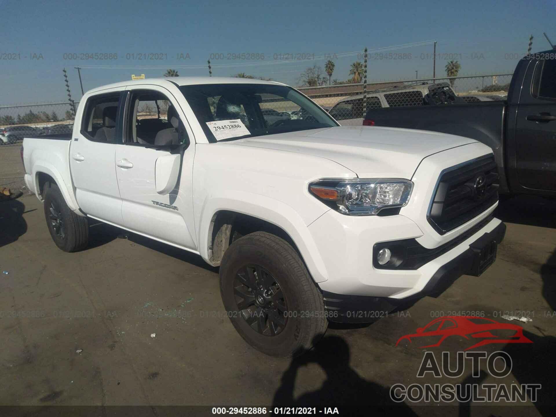 TOYOTA TACOMA 4WD 2021 - 3TMCZ5AN0MM384942
