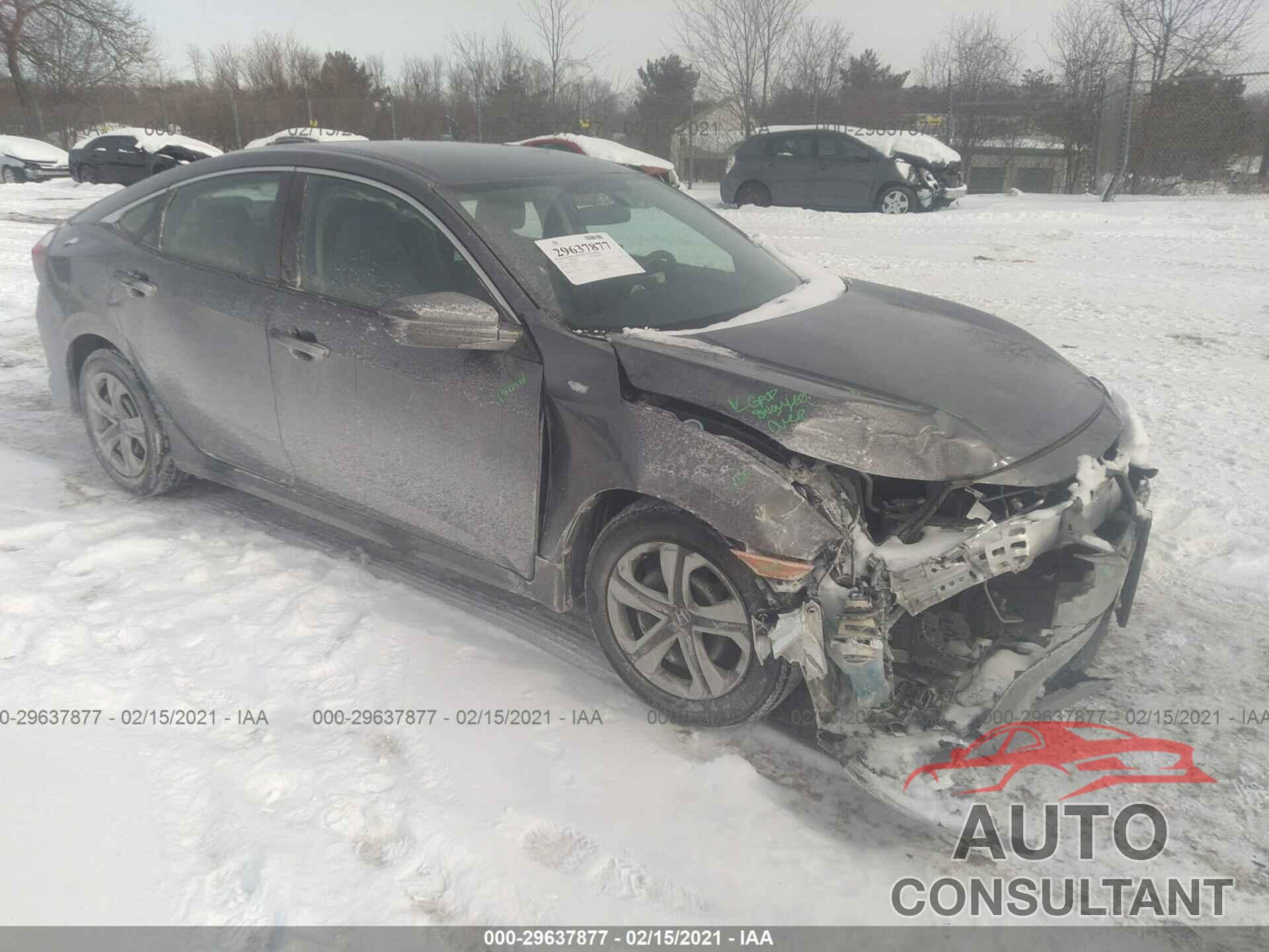 HONDA CIVIC SEDAN 2018 - 19XFC2F5XJE036741