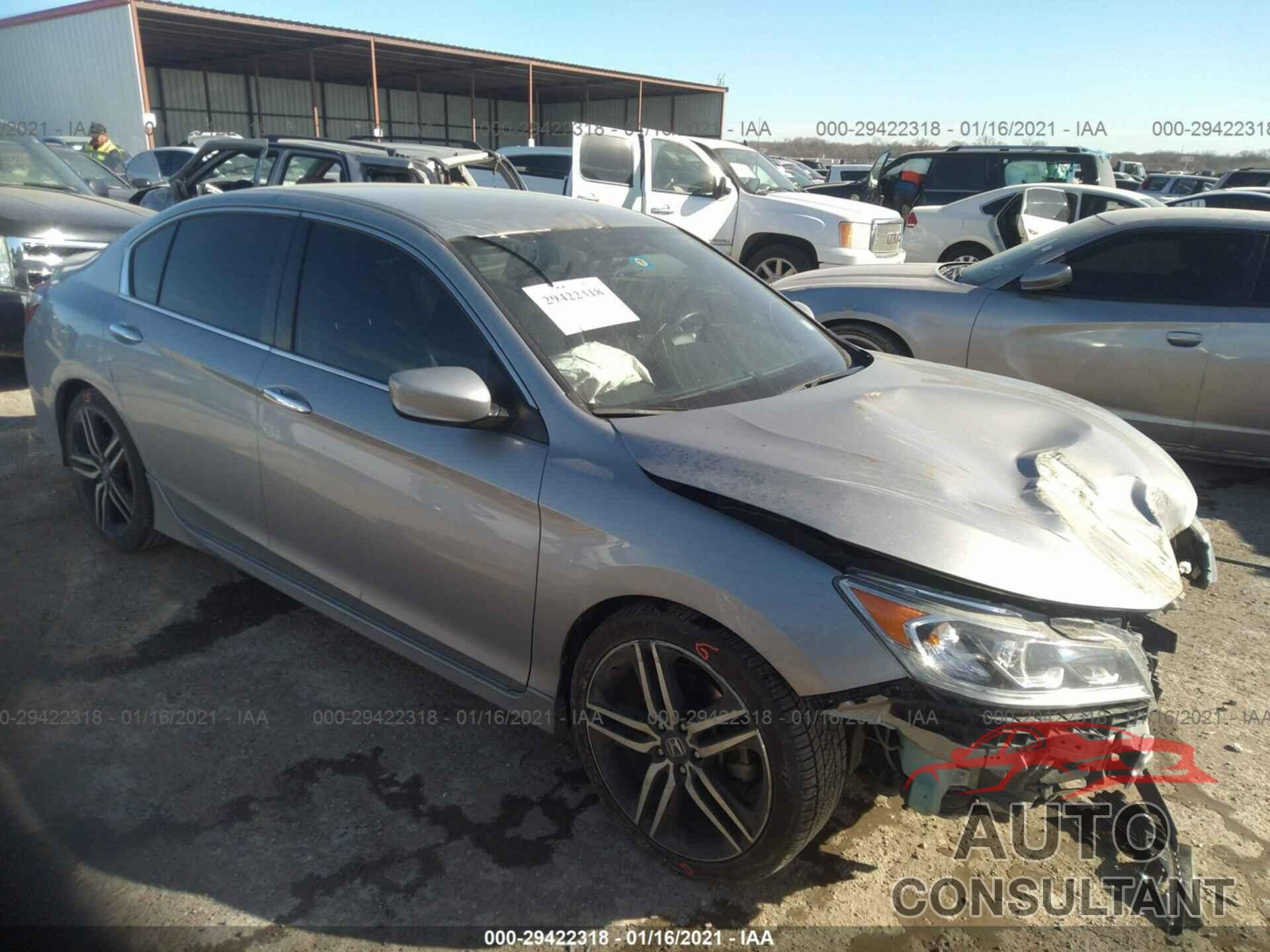 HONDA ACCORD SEDAN 2016 - 1HGCR2F53GA120947