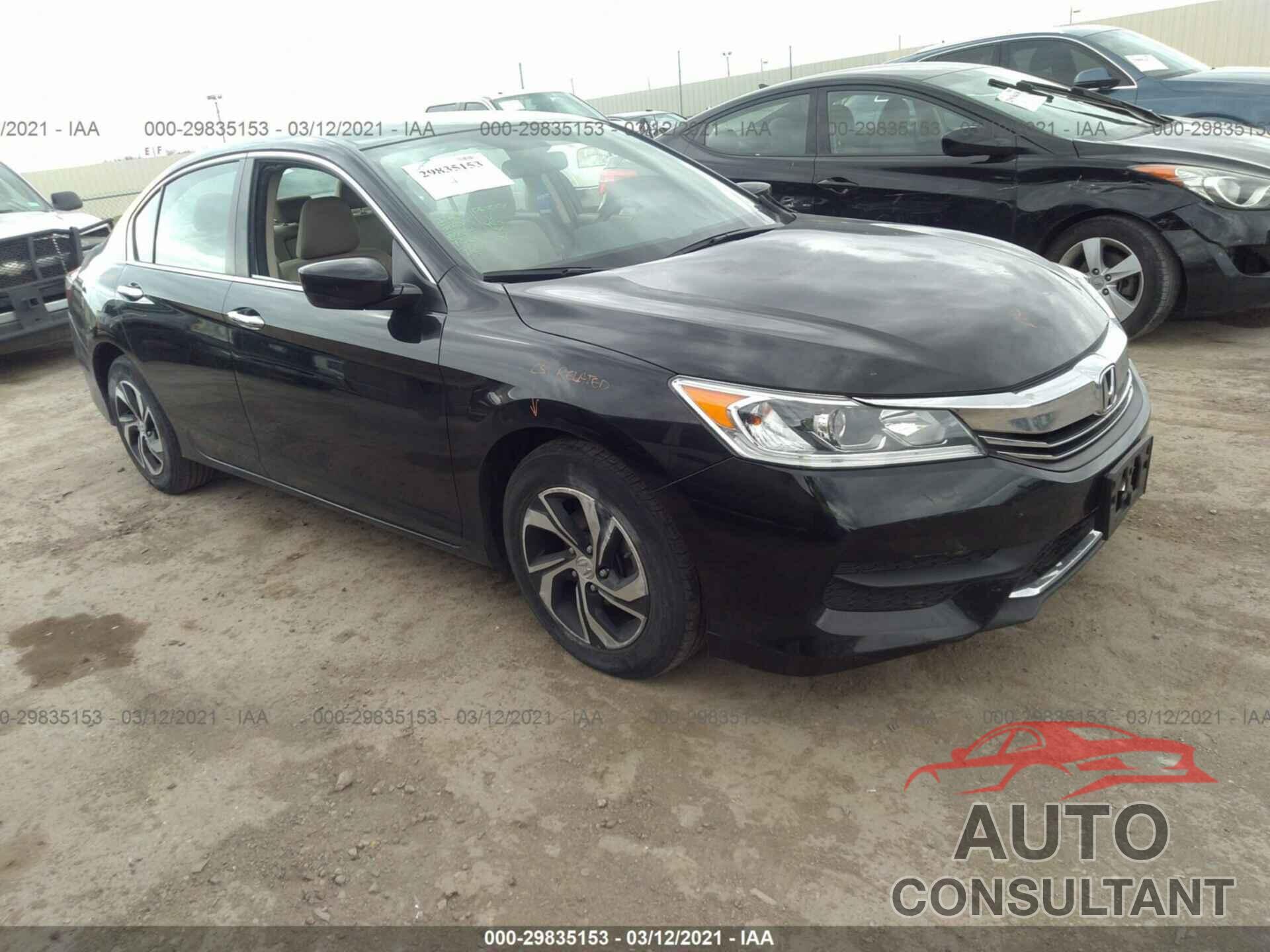 HONDA ACCORD SEDAN 2017 - 1HGCR2F37HA172713