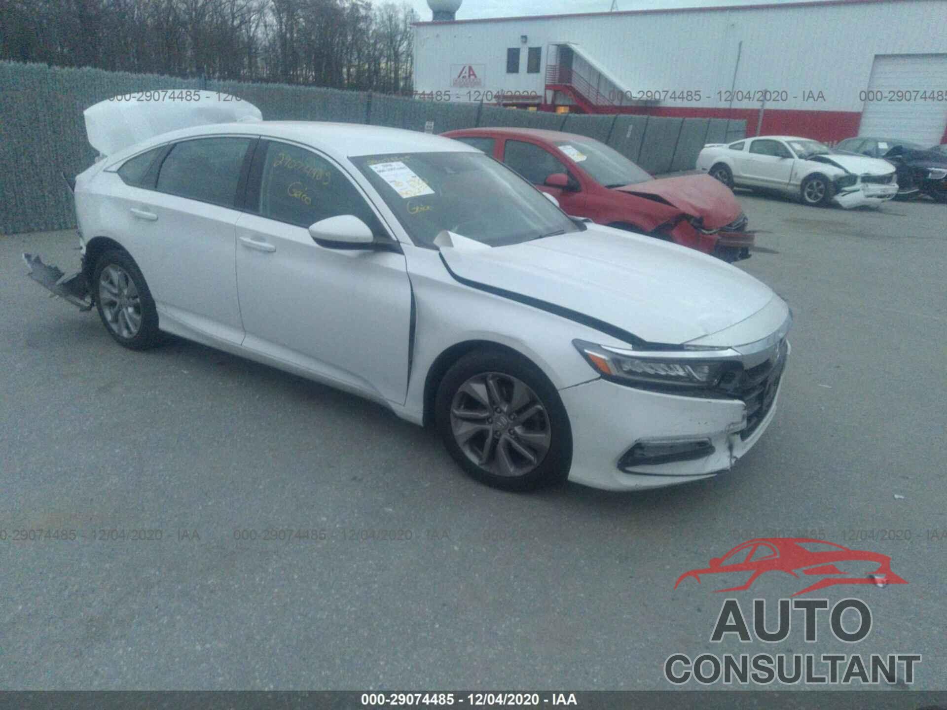 HONDA ACCORD SEDAN 2018 - 1HGCV1F16JA109743