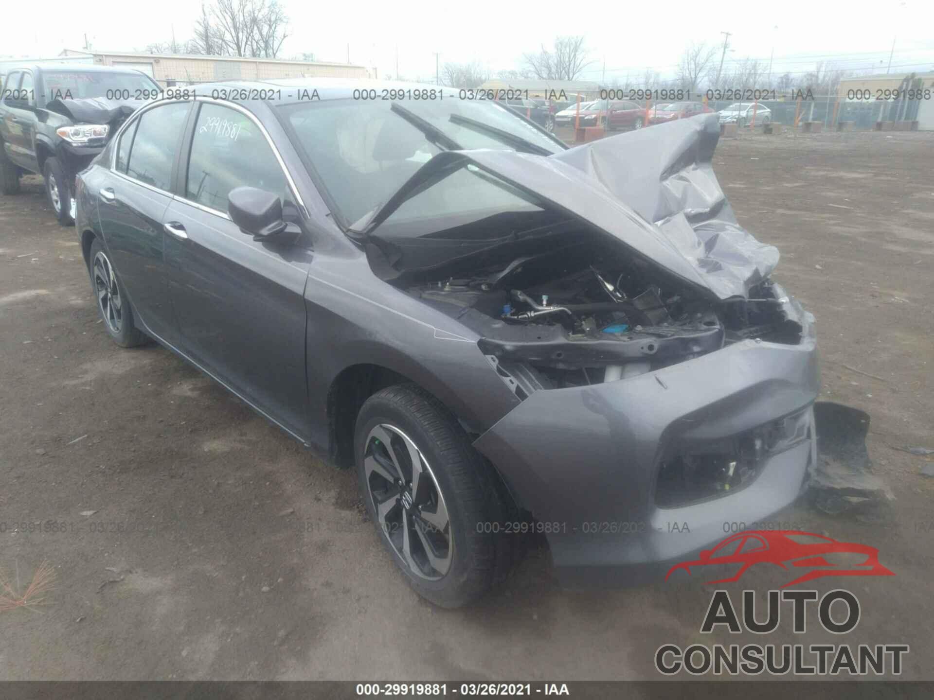 HONDA ACCORD SEDAN 2016 - 1HGCR2F83GA000821