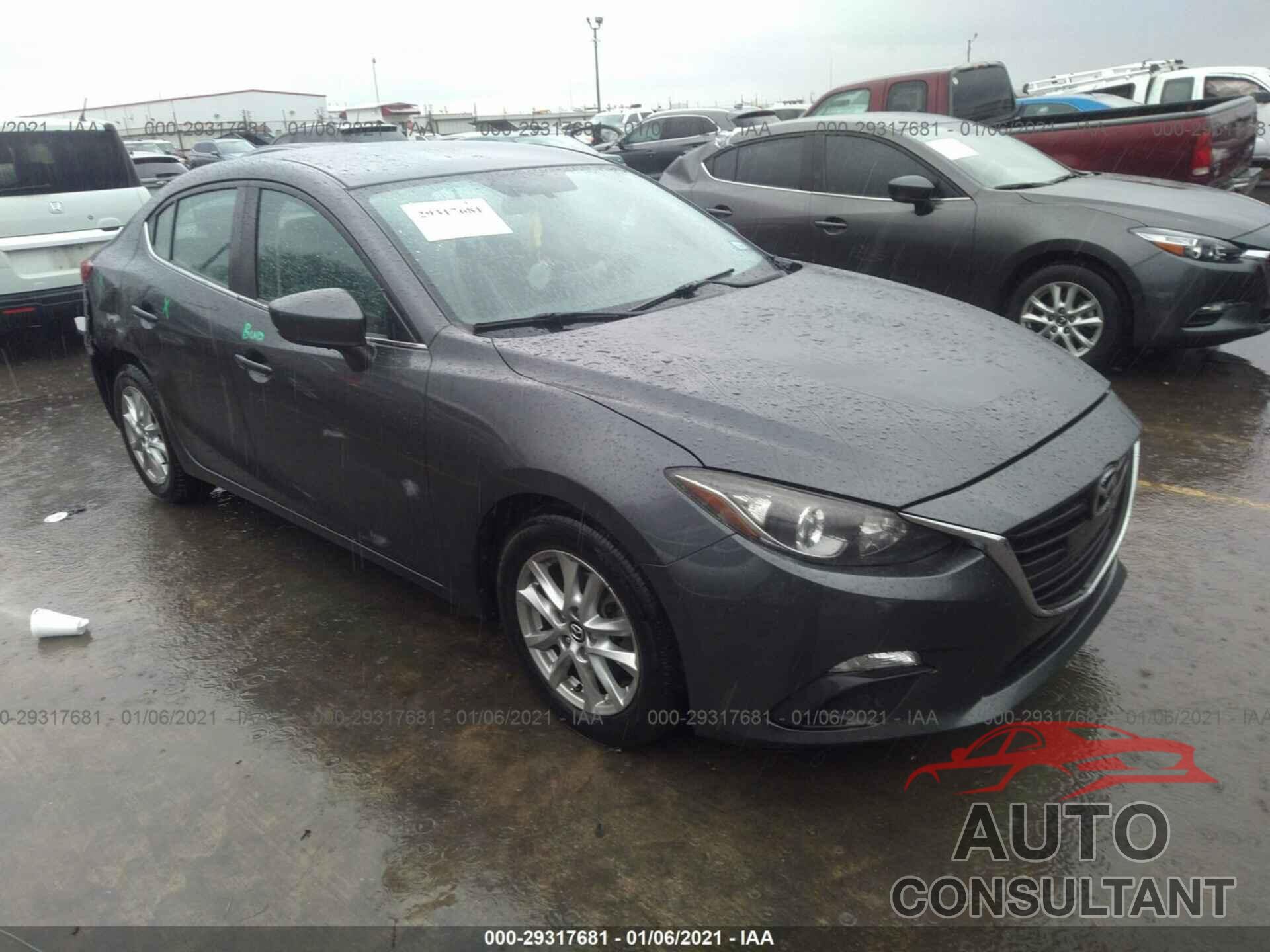 MAZDA MAZDA3 2016 - JM1BM1U78G1331987