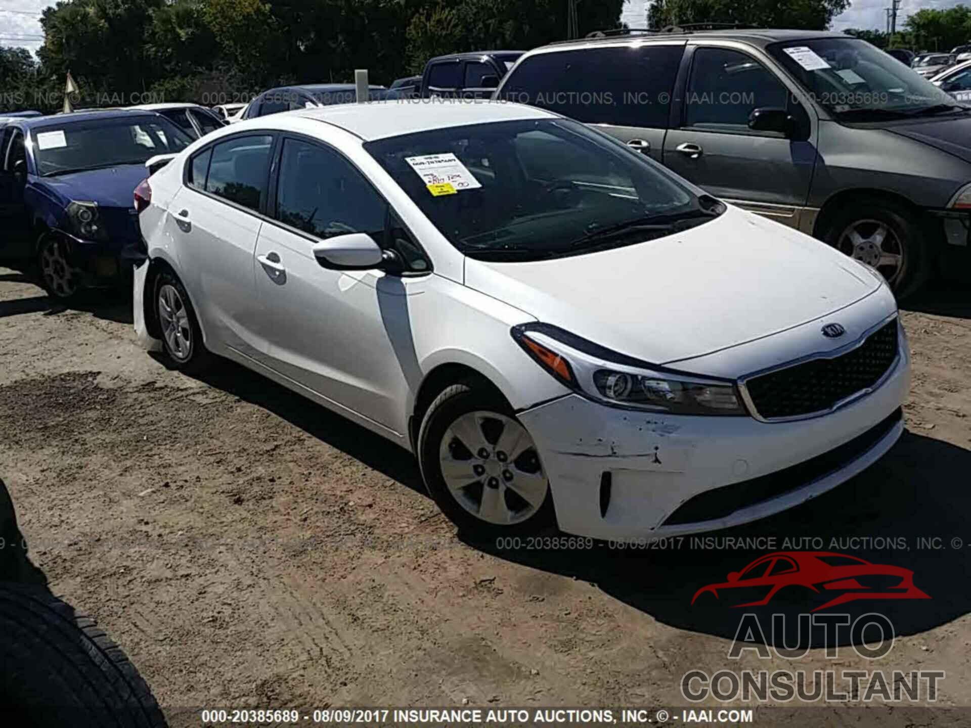 KIA FORTE 2017 - 3KPFL4A70HE127192