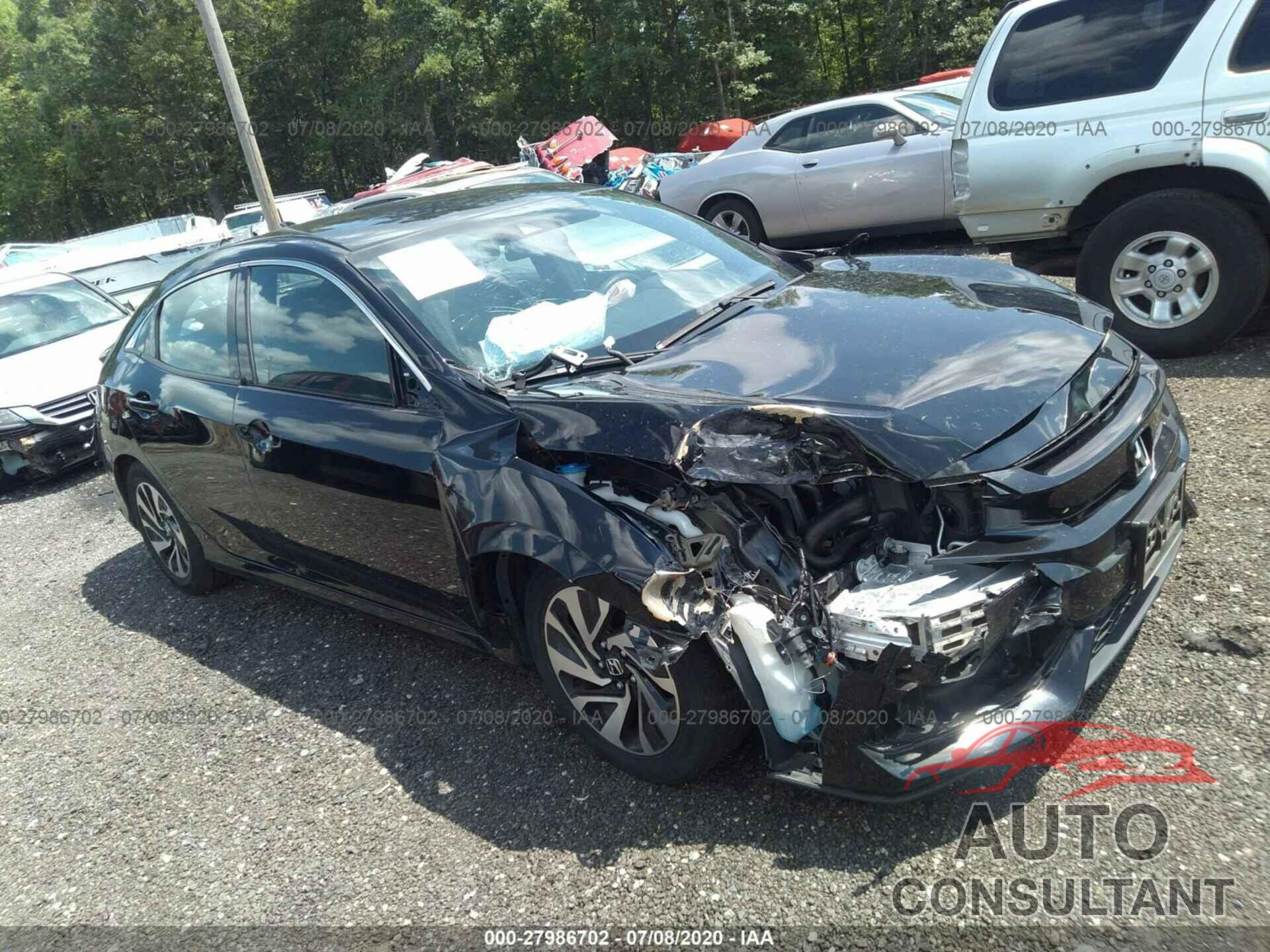 HONDA CIVIC HATCHBACK 2018 - SHHFK7H35JU410726