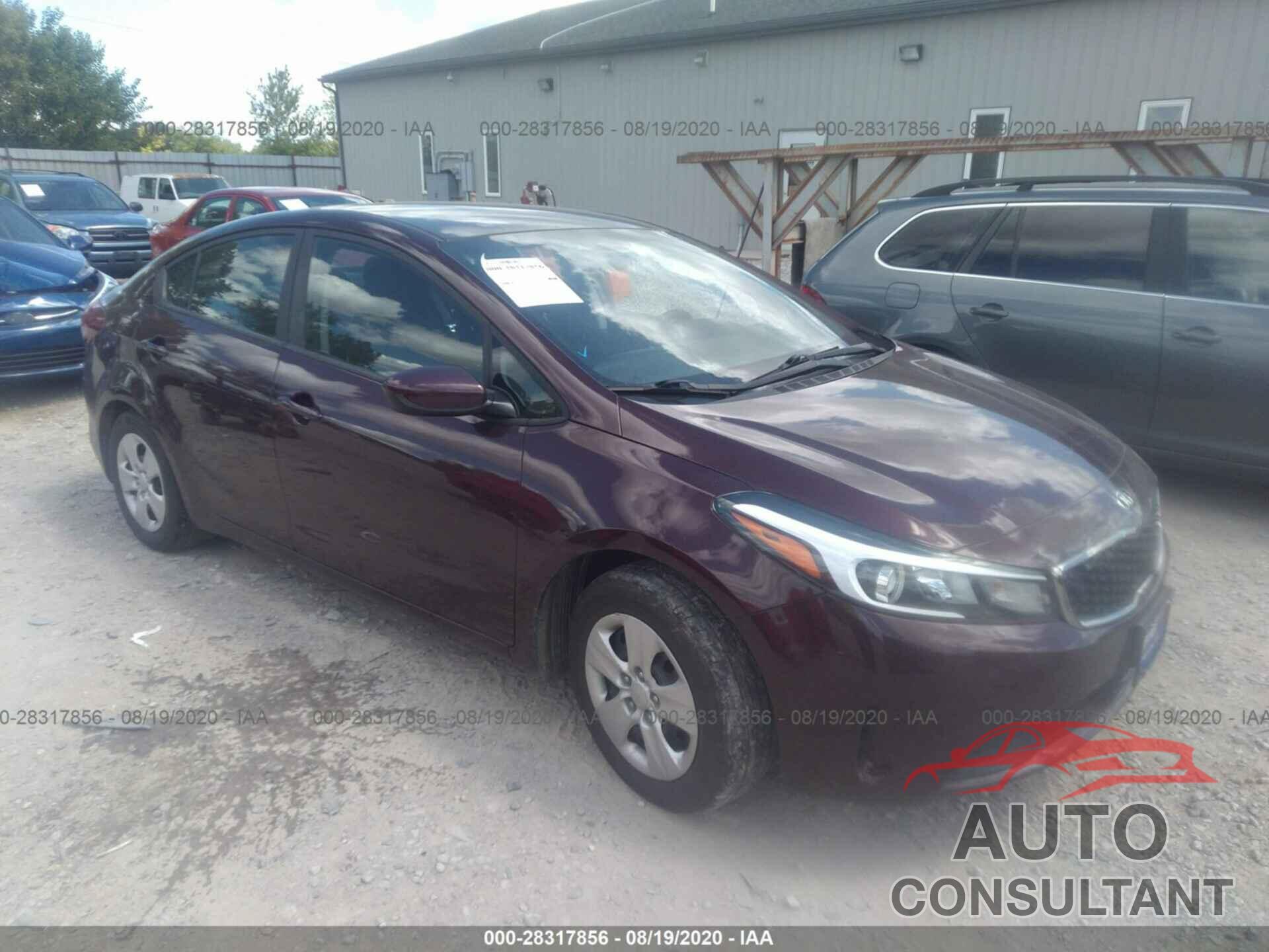 KIA FORTE 2017 - 3KPFK4A75HE109998