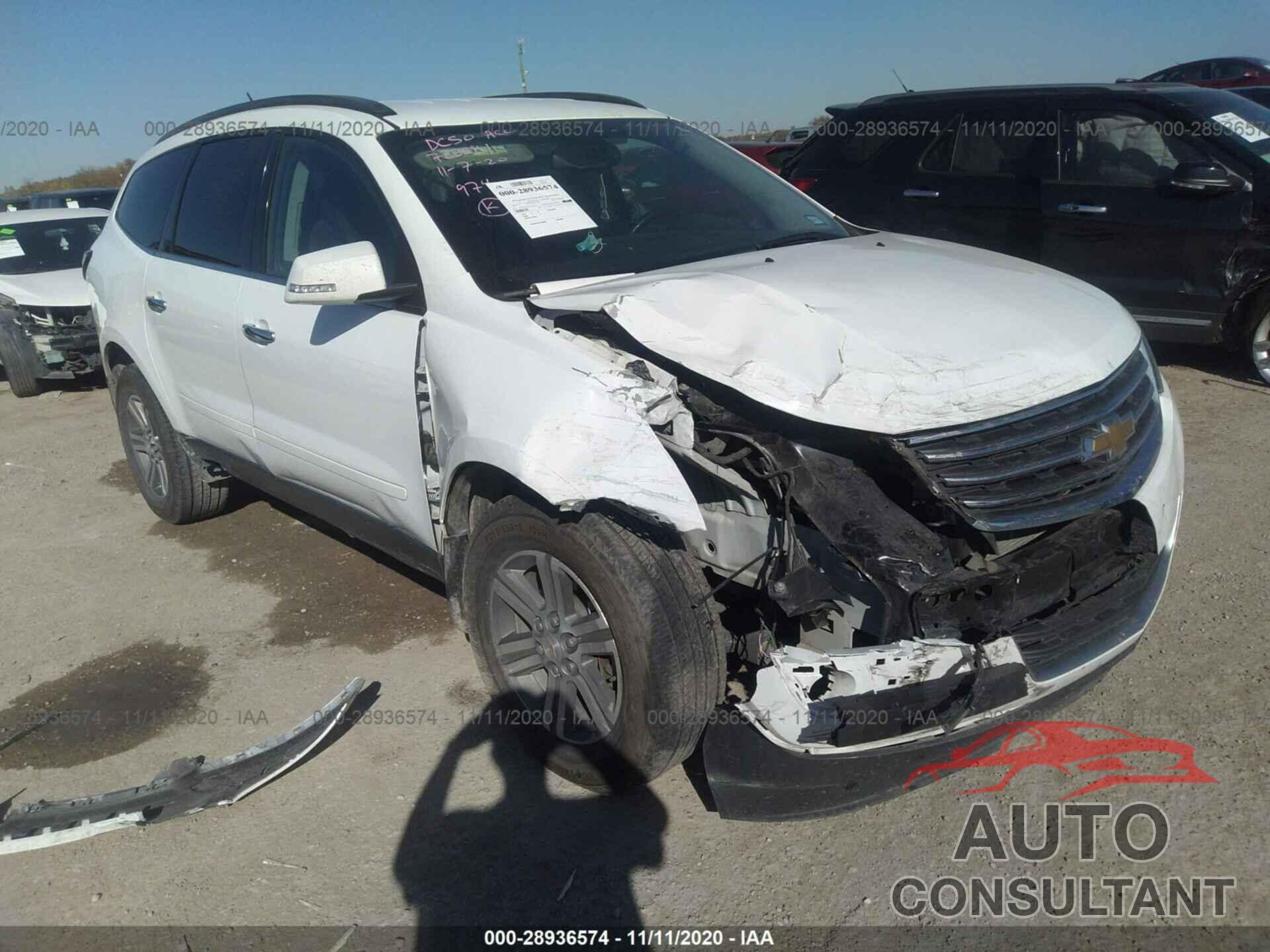 CHEVROLET TRAVERSE 2016 - 1GNKRHKD5GJ122247