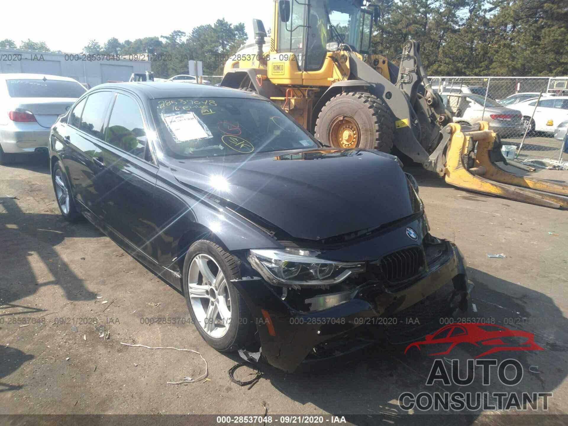 BMW 3 SERIES 2016 - WBA8B7C54GK703268