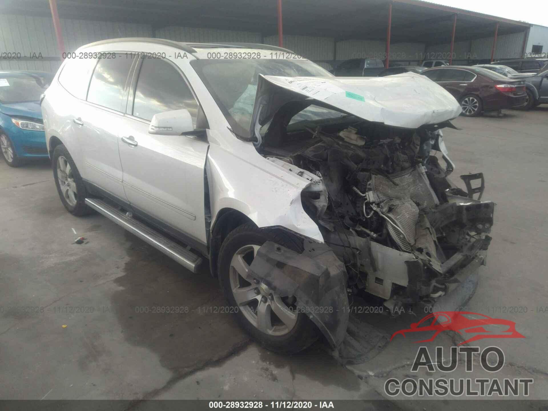 CHEVROLET TRAVERSE 2016 - 1GNKRJKD6GJ135368