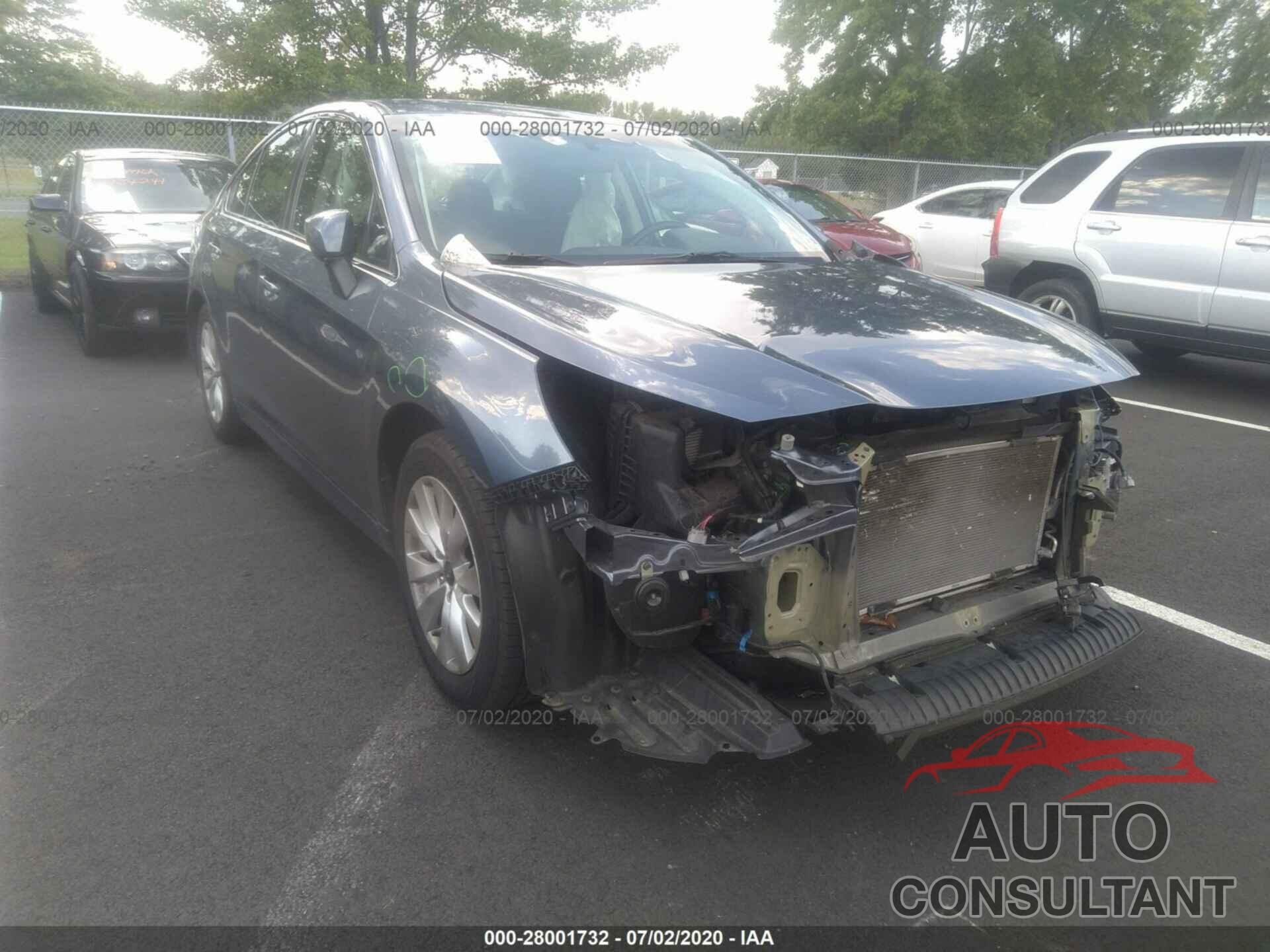 Subaru Legacy 2017 - 4S3BNAC60H3064663