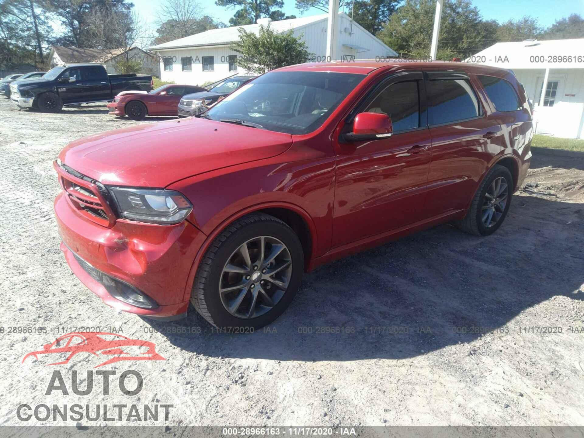 DODGE DURANGO 2017 - 1C4RDHDG4HC930429
