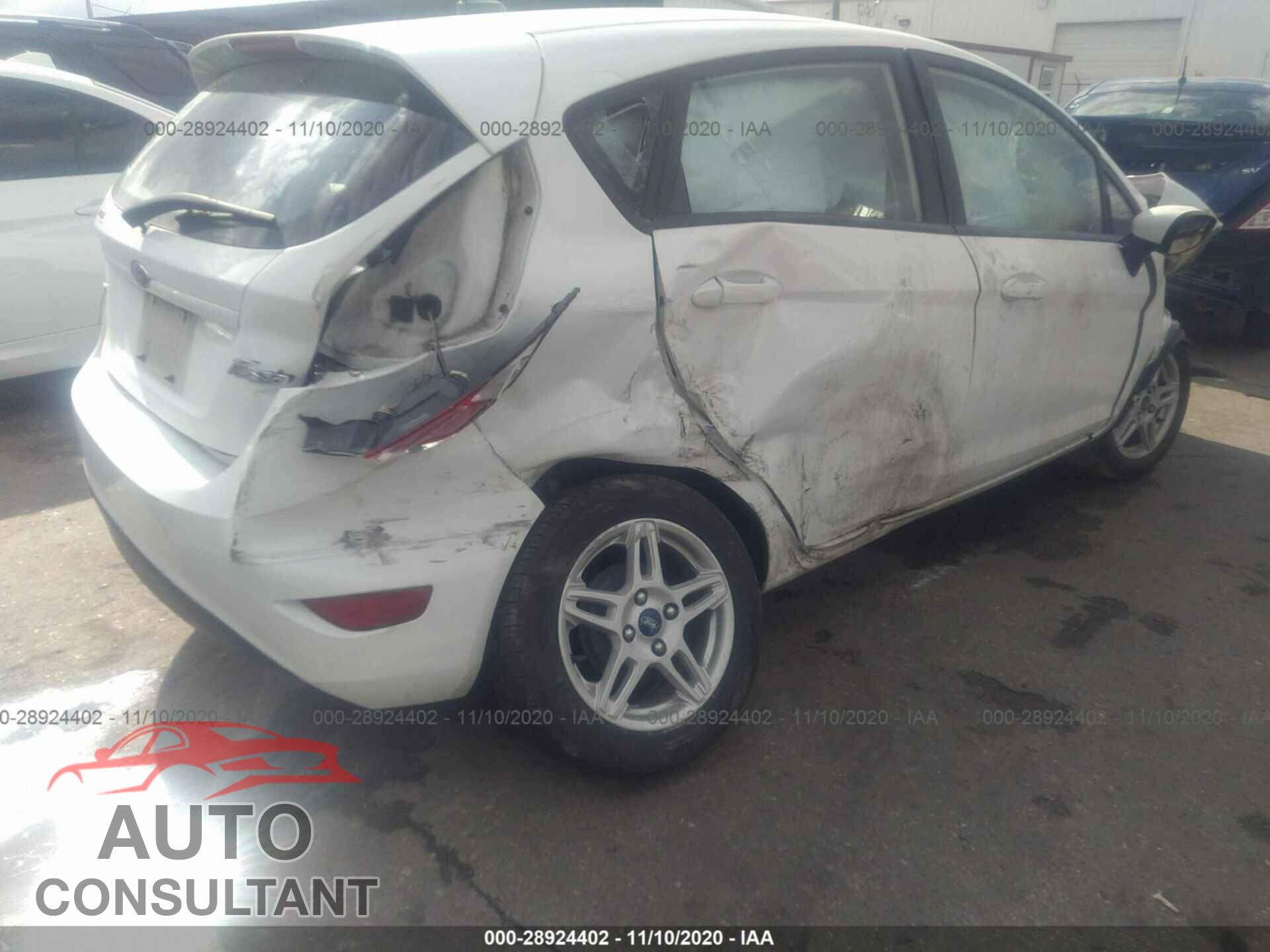 FORD FIESTA 2017 - 3FADP4EJ9HM113742