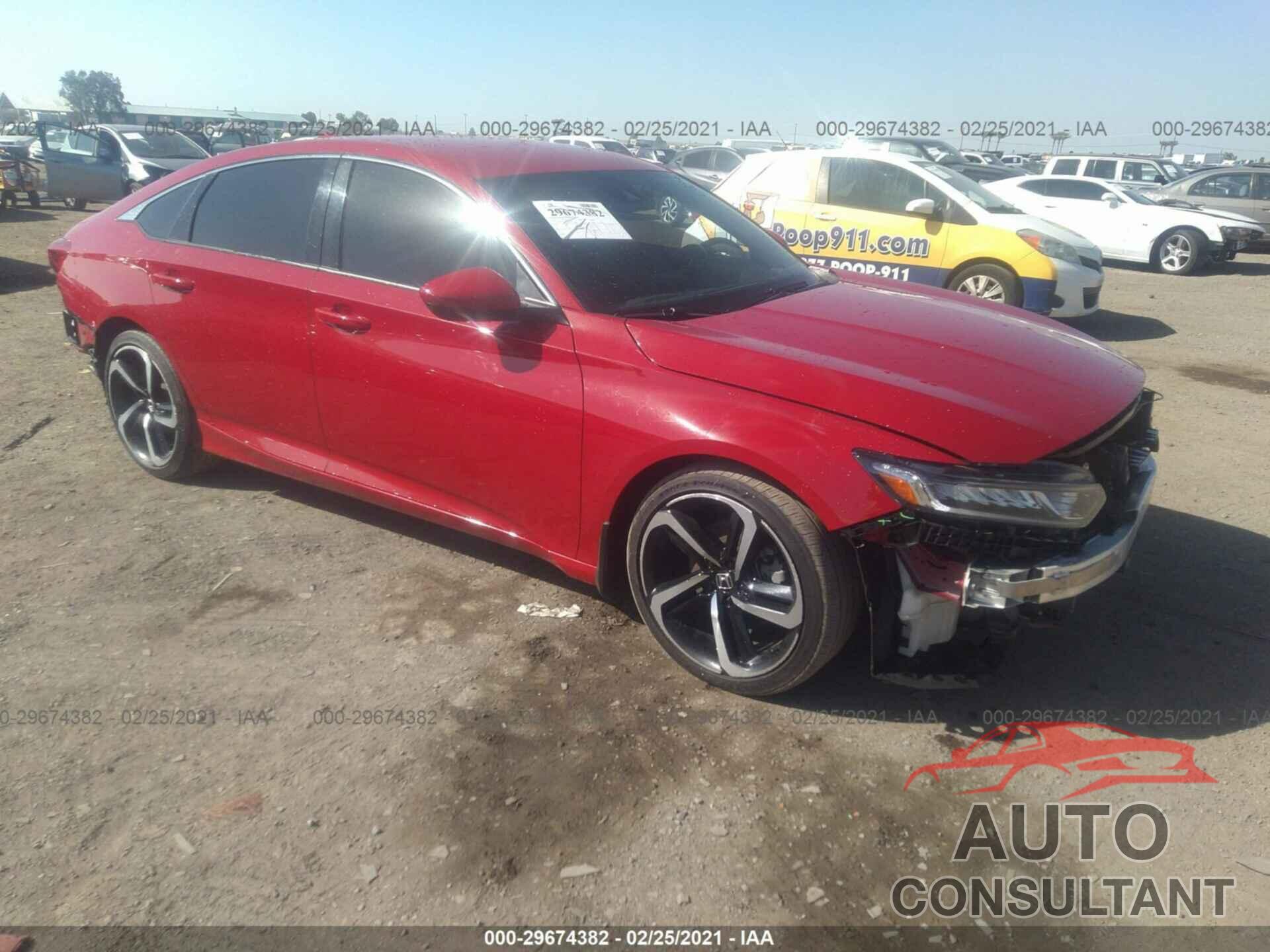 HONDA ACCORD SEDAN 2019 - 1HGCV1F34KA027190