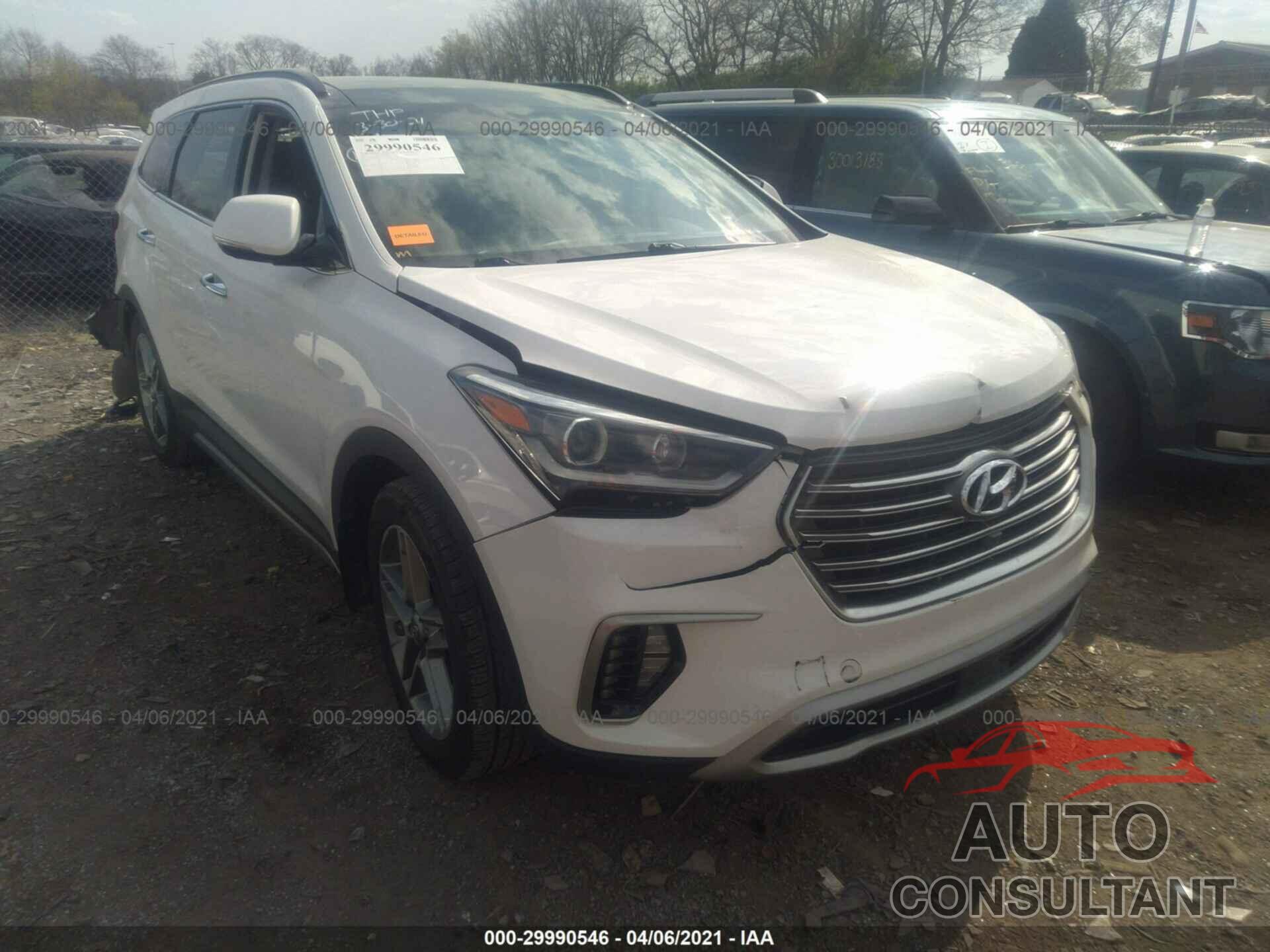 HYUNDAI SANTA FE 2017 - KM8SR4HFXHU224245