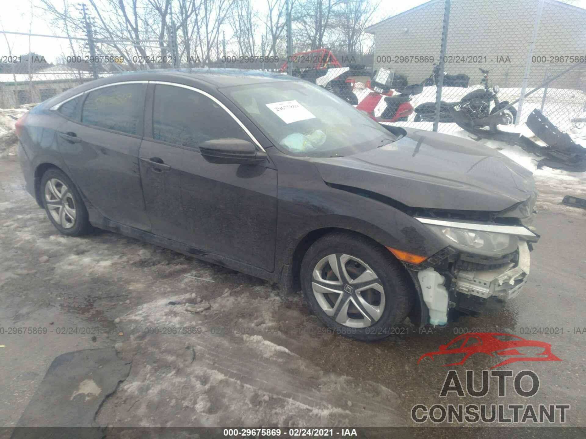 HONDA CIVIC SEDAN 2016 - 19XFC2F57GE074873