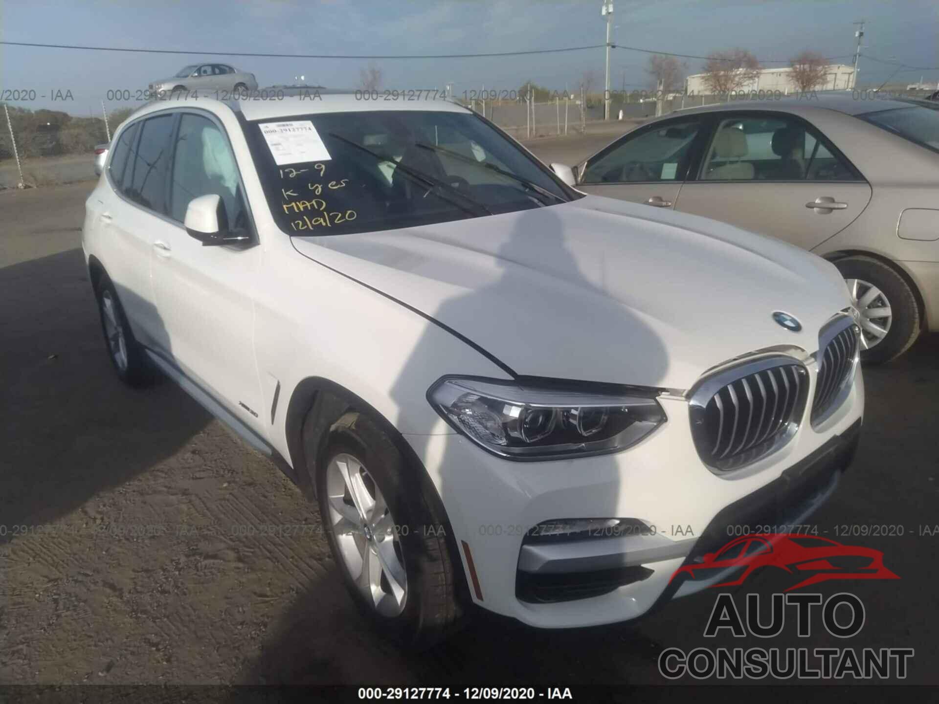 BMW X3 2018 - 5UXTR9C50JLC79904