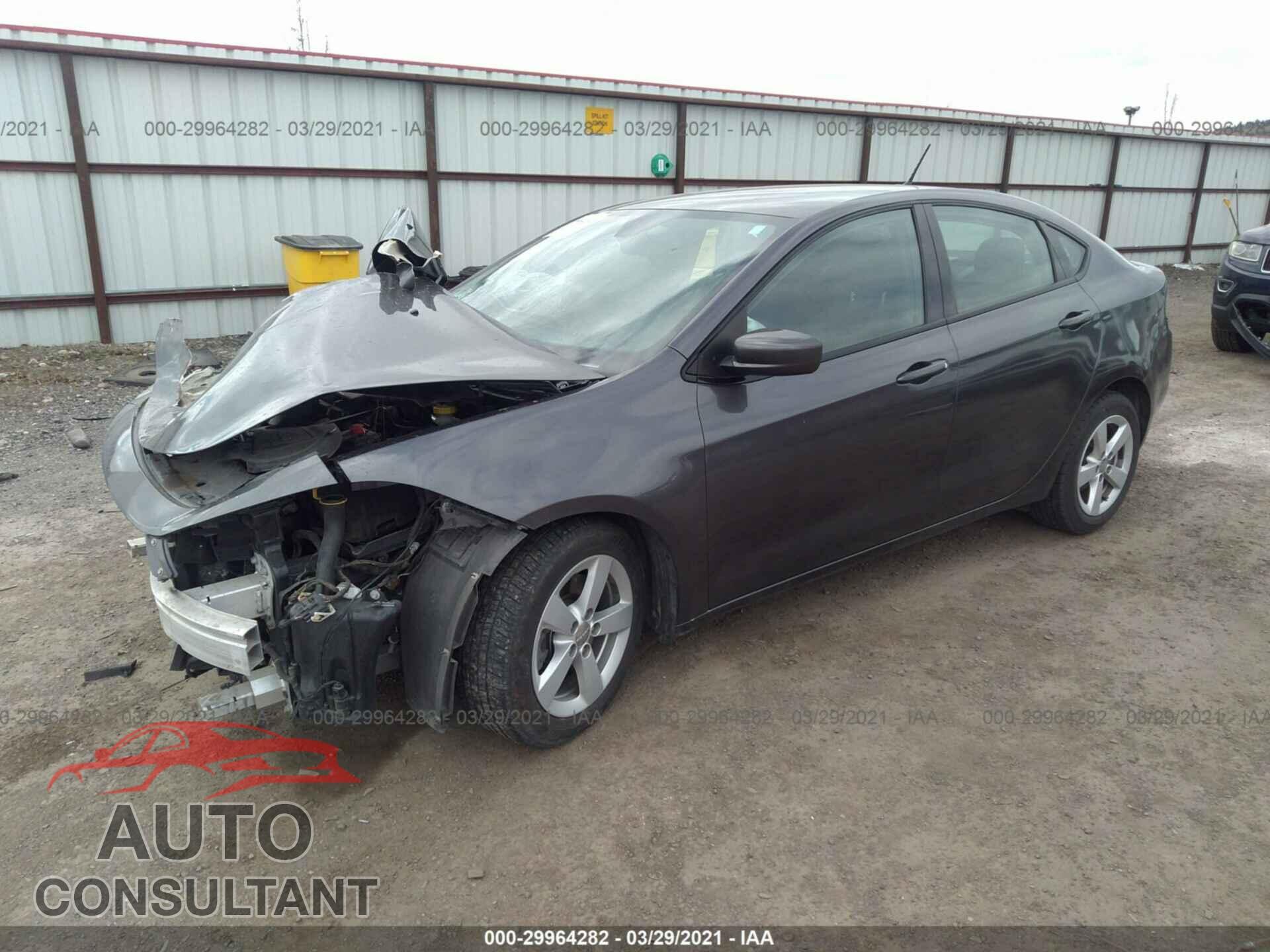 DODGE DART 2016 - 1C3CDFBB9GD661052