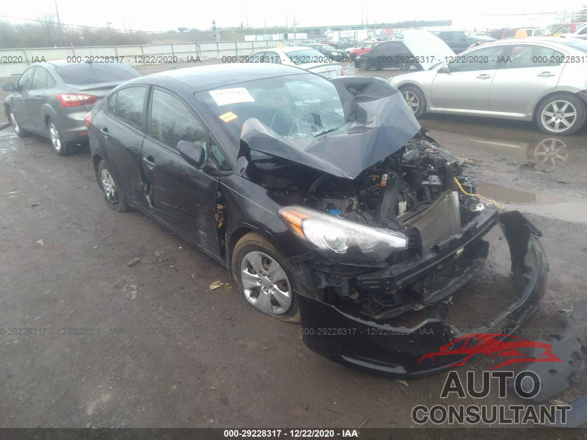 KIA FORTE 2016 - KNAFK4A69G5444857