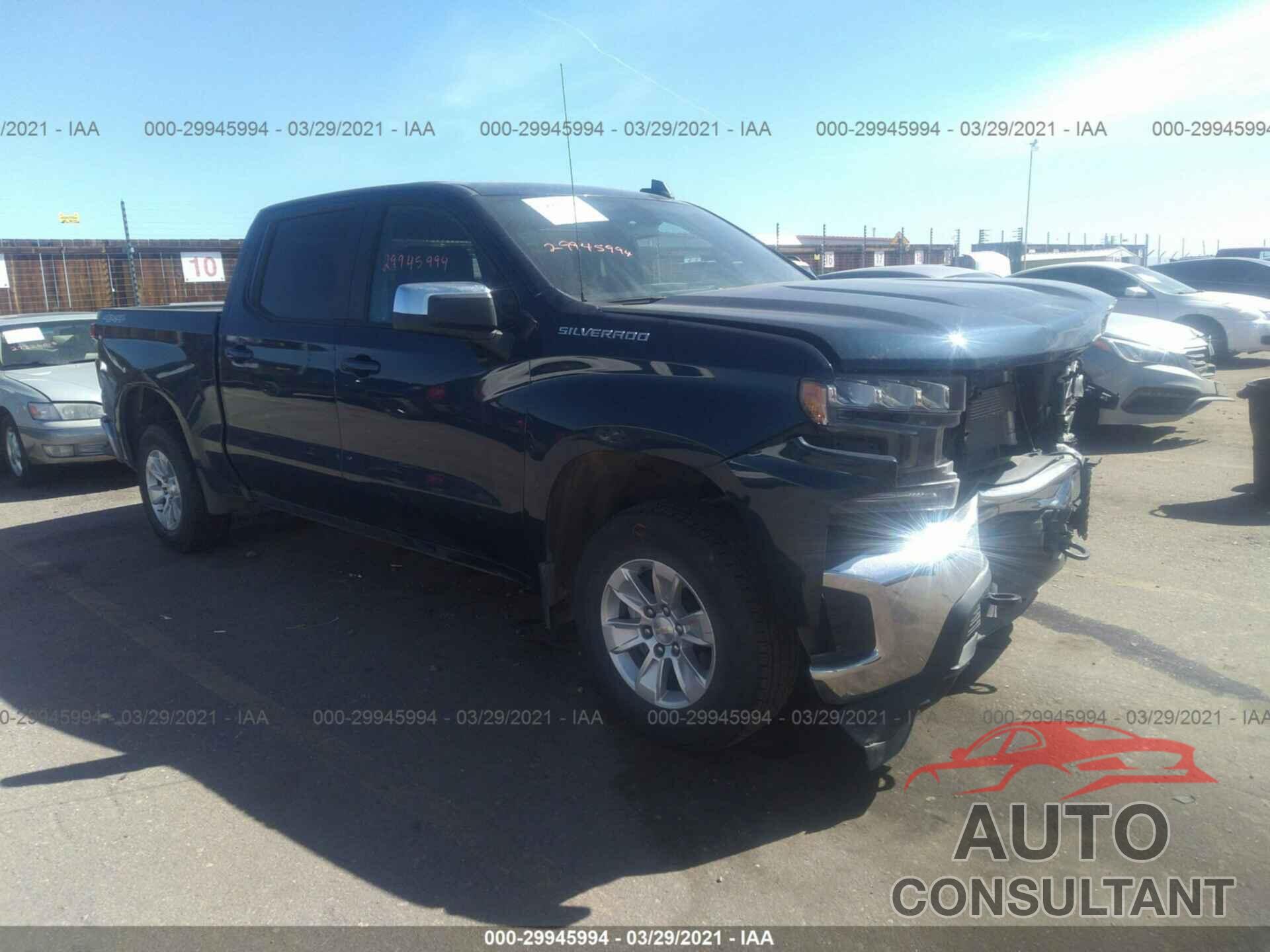 CHEVROLET SILVERADO 1500 2020 - 3GCUYDED2LG160085