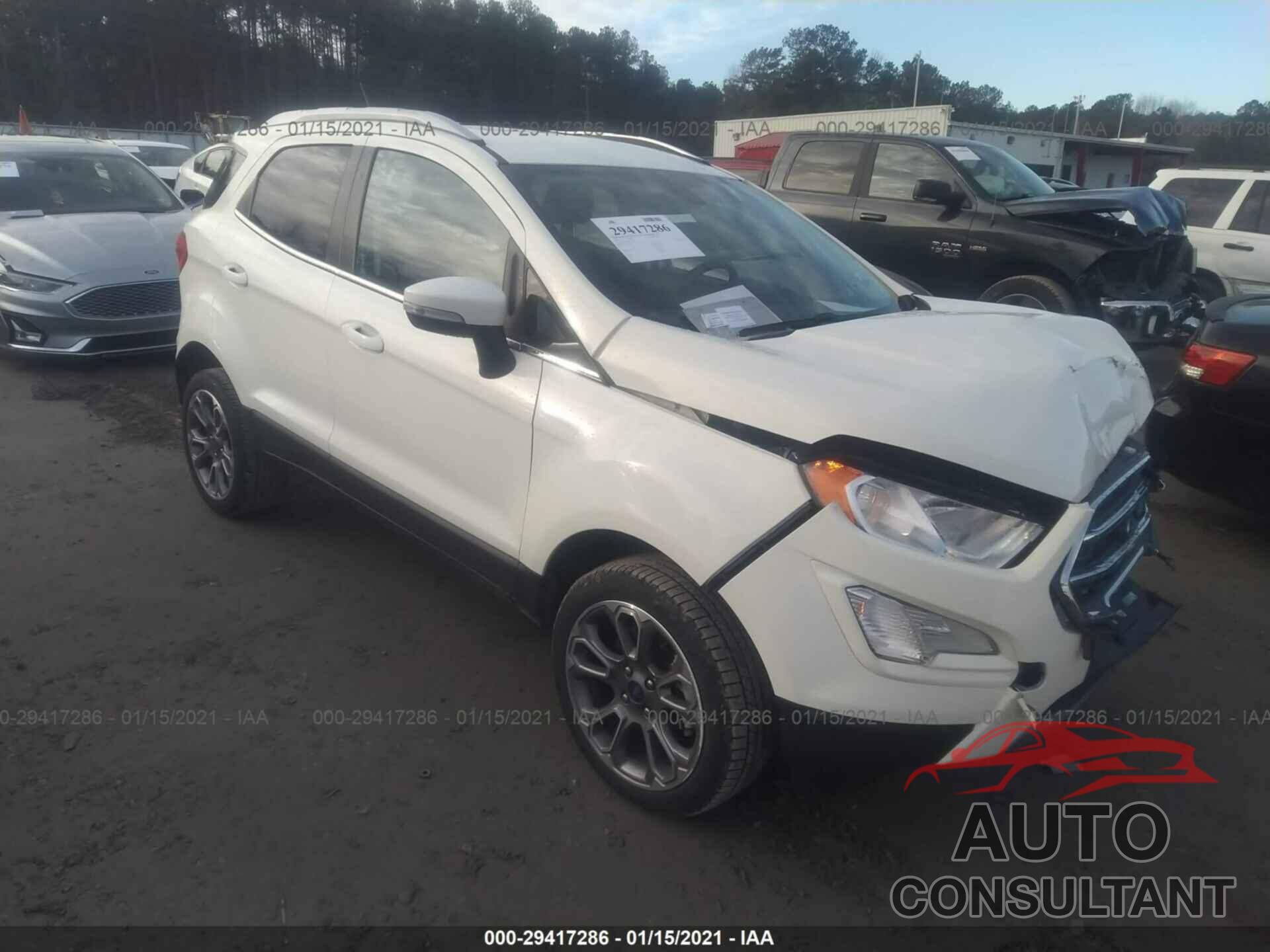 FORD ECOSPORT 2020 - MAJ6S3KL9LC329754