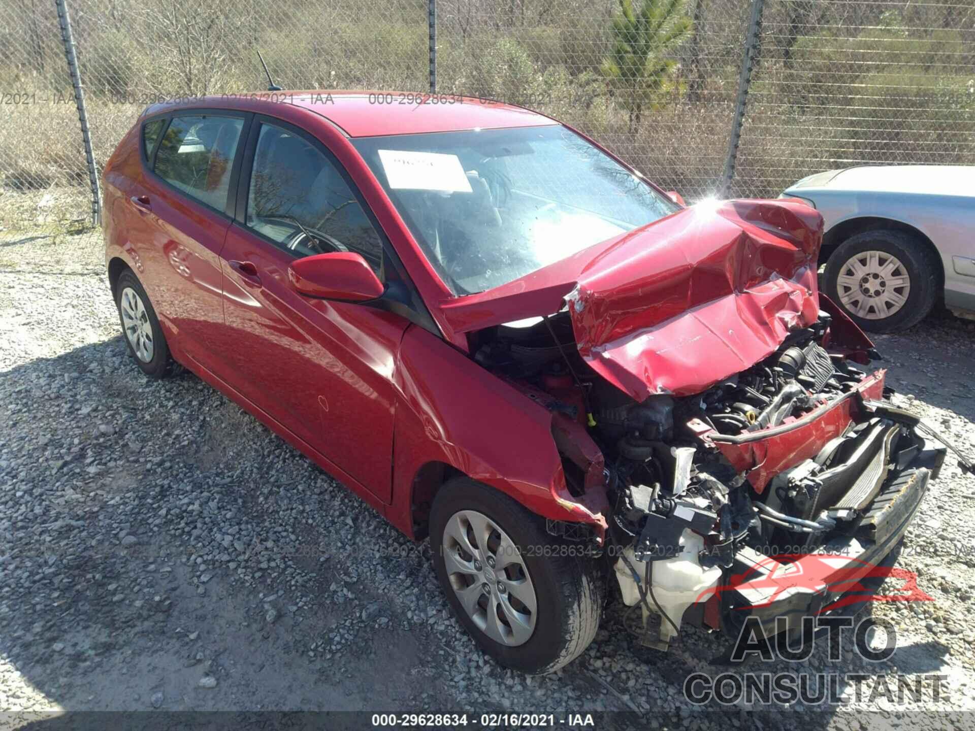 HYUNDAI ACCENT 2017 - KMHCT5AE0HU325744
