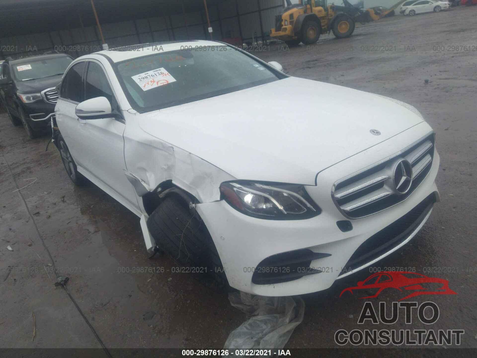 MERCEDES-BENZ E-CLASS 2018 - WDDZF4JB0JA384389