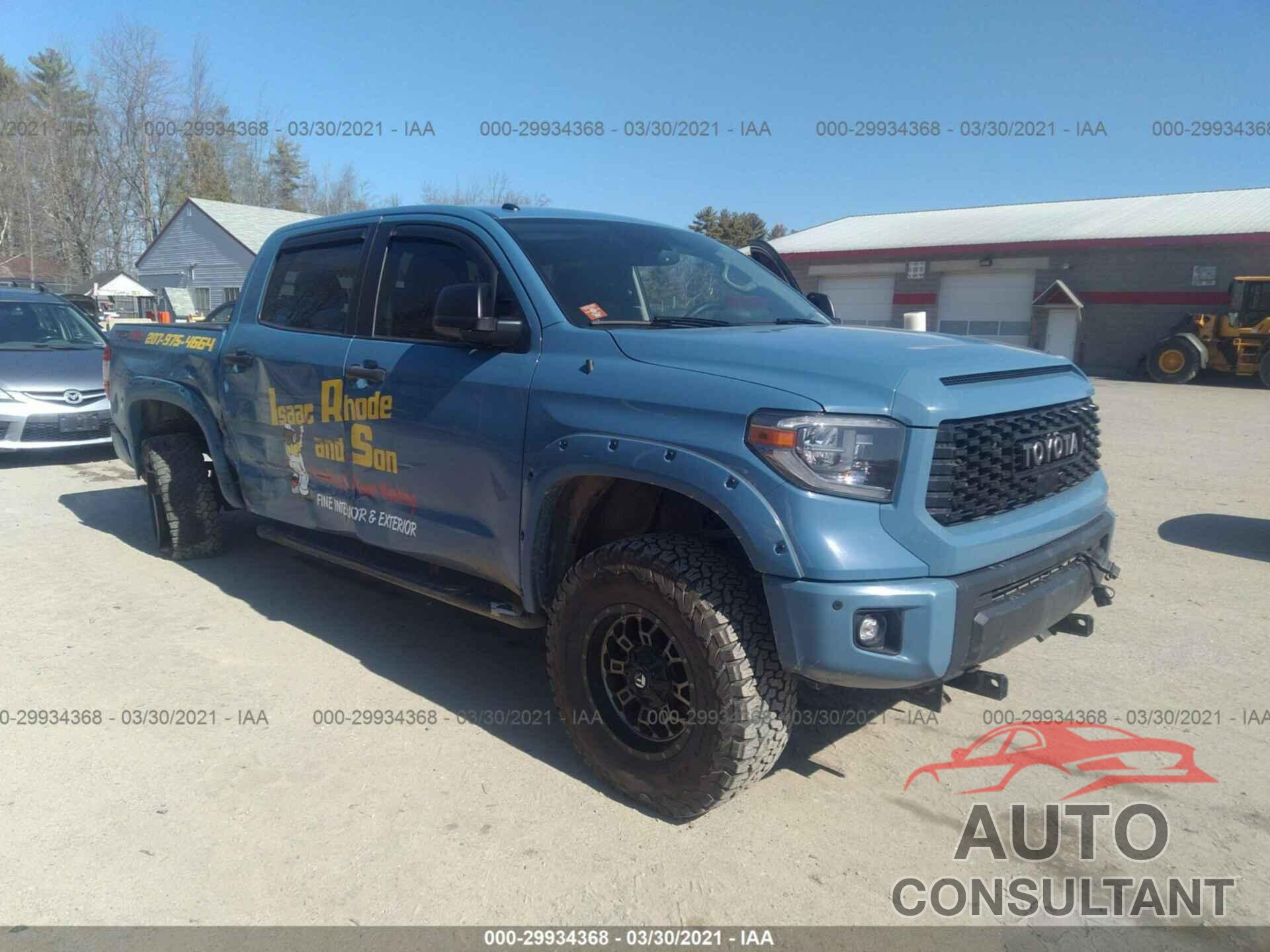 TOYOTA TUNDRA 4WD 2018 - 5TFHY5F14JX704428