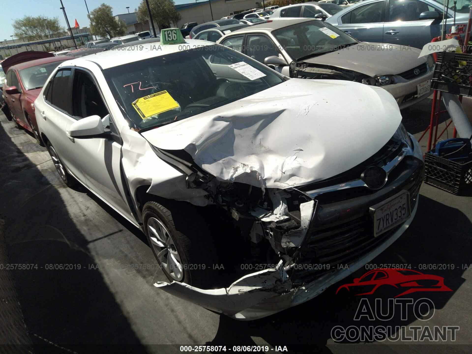 TOYOTA CAMRY 2017 - 4T1BF1FKXHU774732